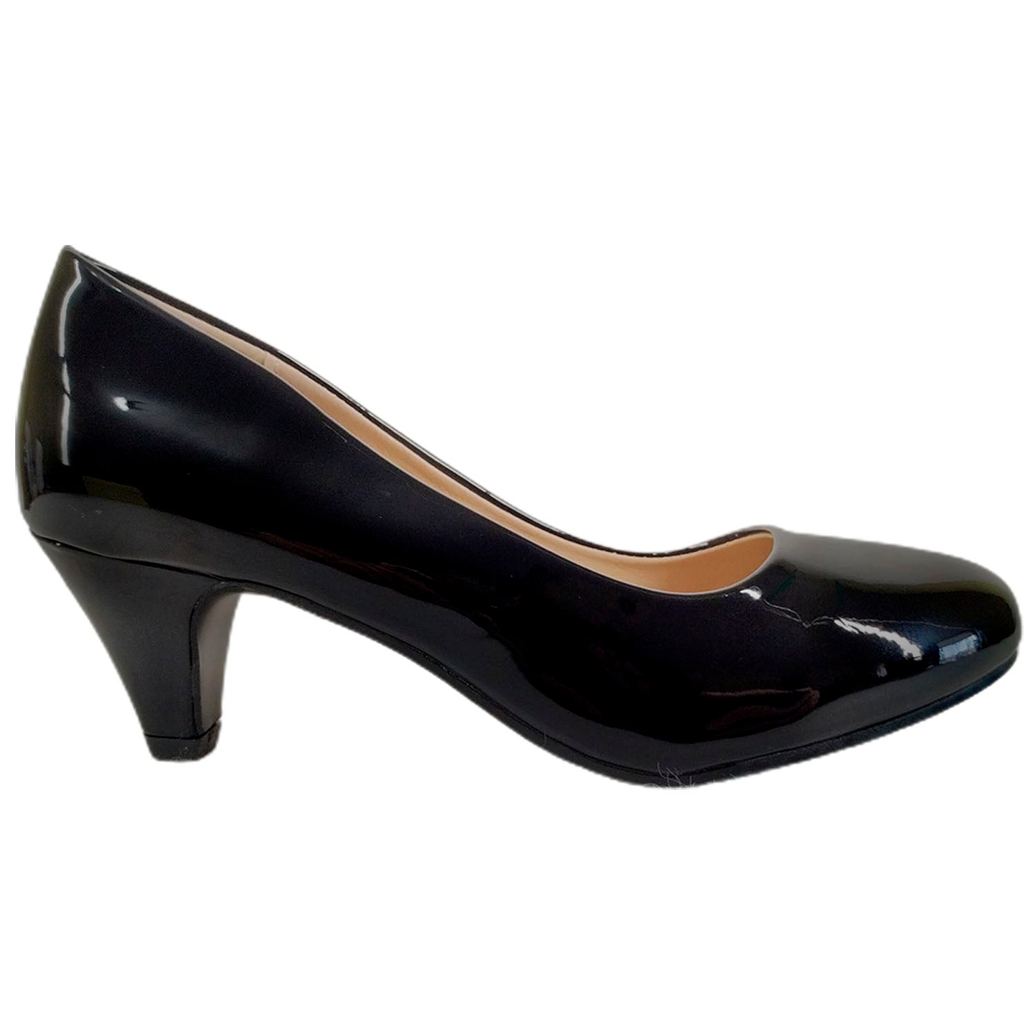 ZAPATO FORMAL DE MUJER TACO MEDIO 610 YASNA - 1
