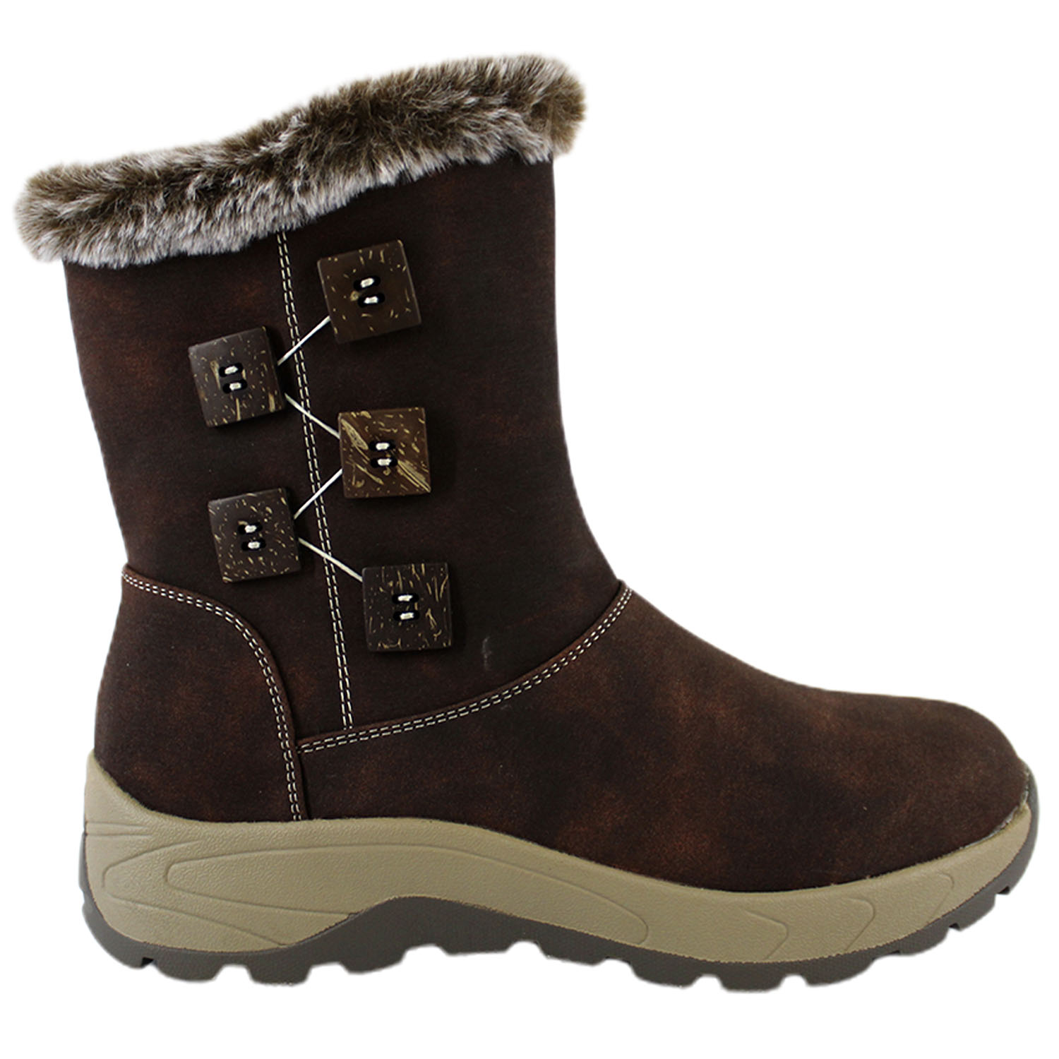 BOTAS MUJER MEGABAZAR ECOCUERO 218 YASNA - 1