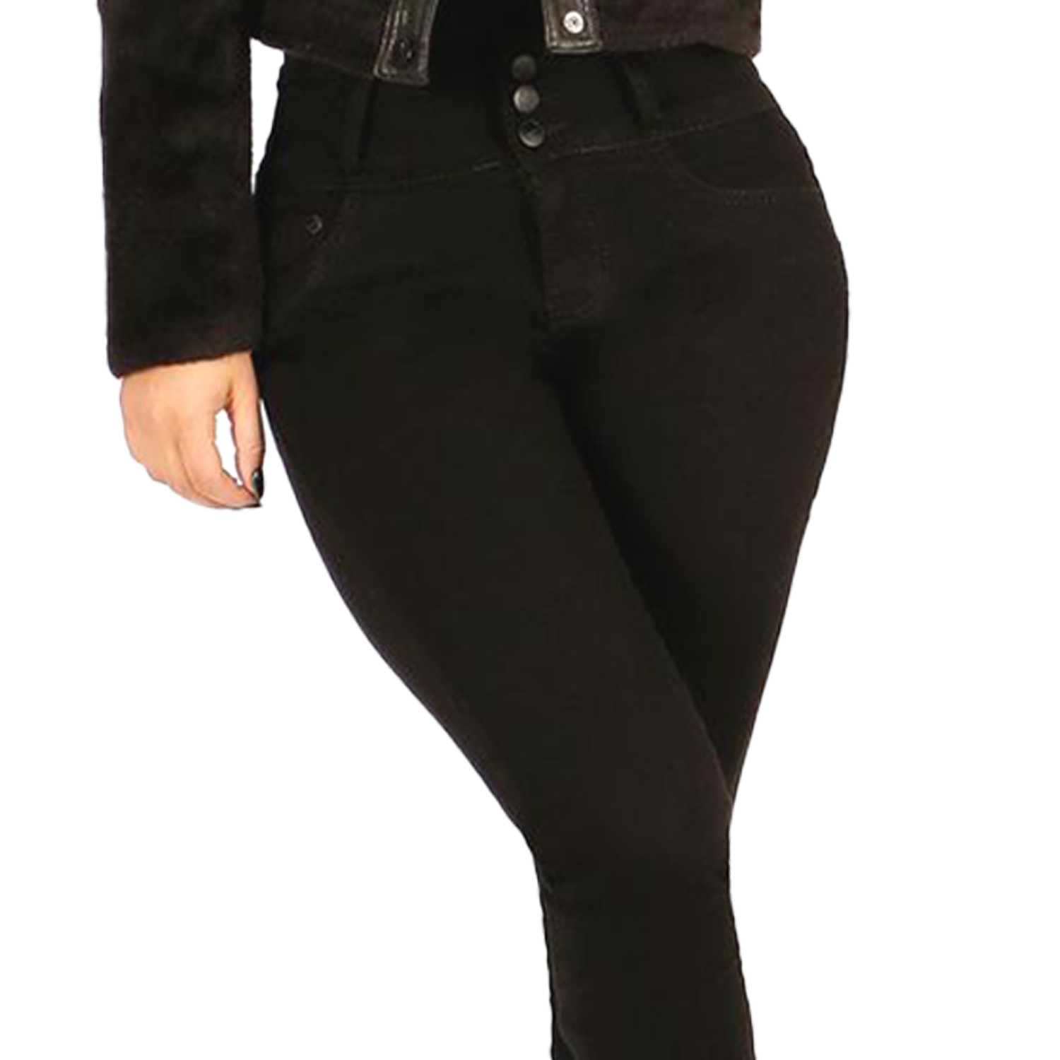 JEANS DE MUJER TIRO ALTO PITILLO J74 YASSNE - 2