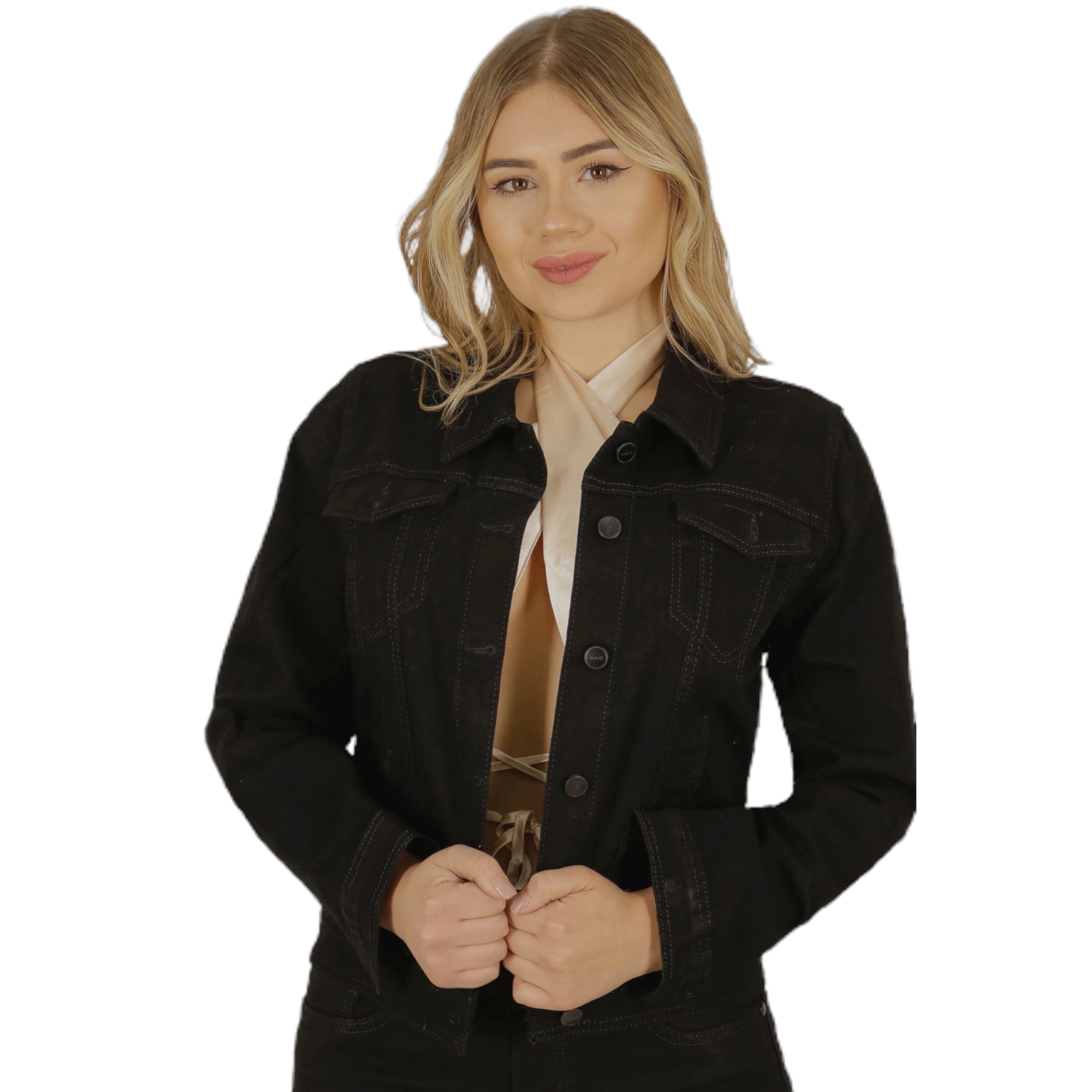 CHAQUETA DE MEZCLILLA PARA MUJER J17 YASSNE - 1