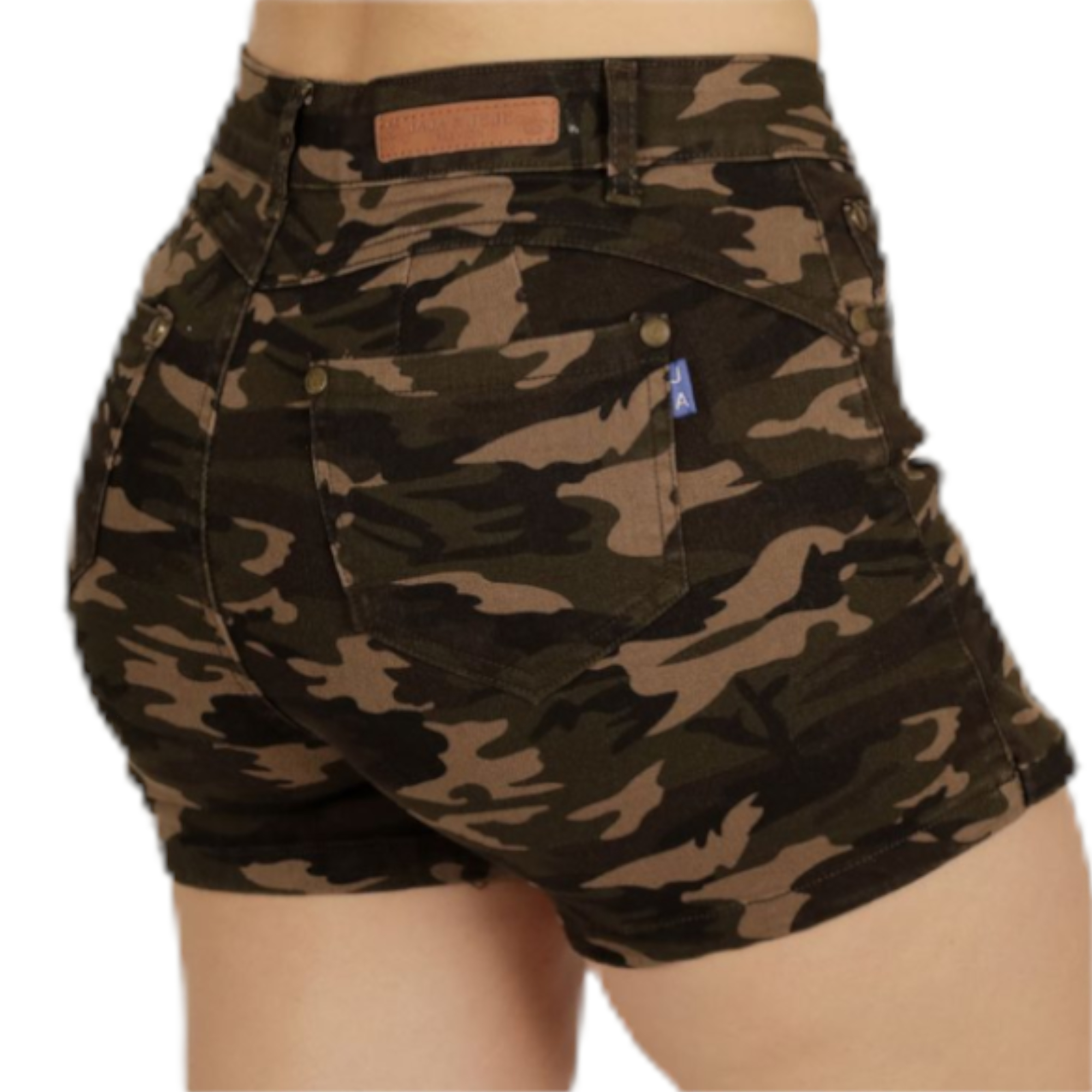 FALDA SHORT MUJER MEGABAZAR CAFE J2076 J76 YASSNE - 4