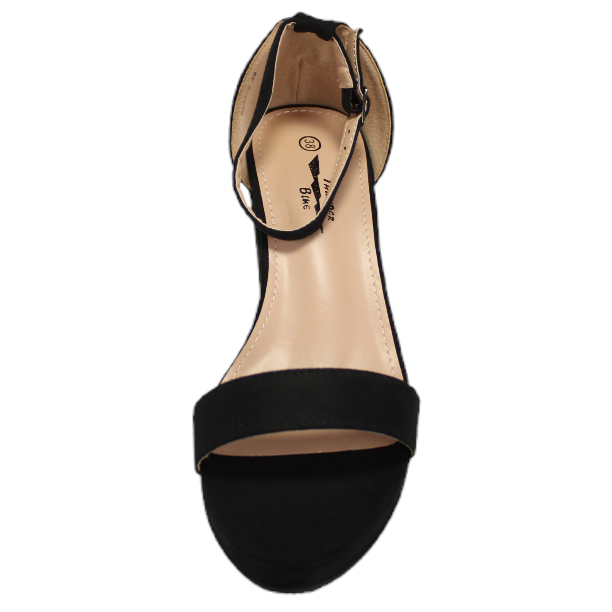 SANDALIA MUJER TACO ALTO 56 YASSNE NEGRO - 4
