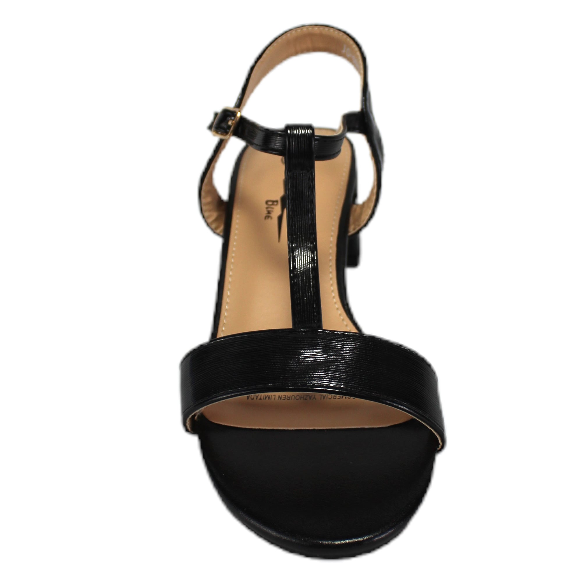 SANDALIA MUJER TACO BAJO J6 YASSNE NEGRO - 4