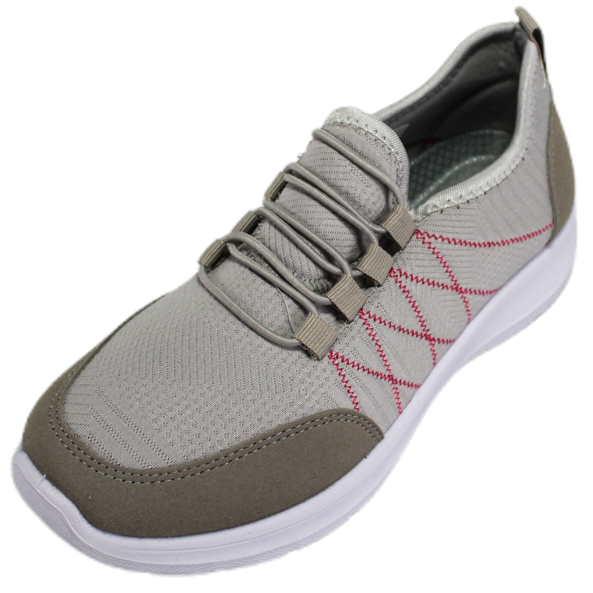 ZAPATILLA DEPORTIVA MUJER ACOLCHADAS YASSNE GRIS - 2