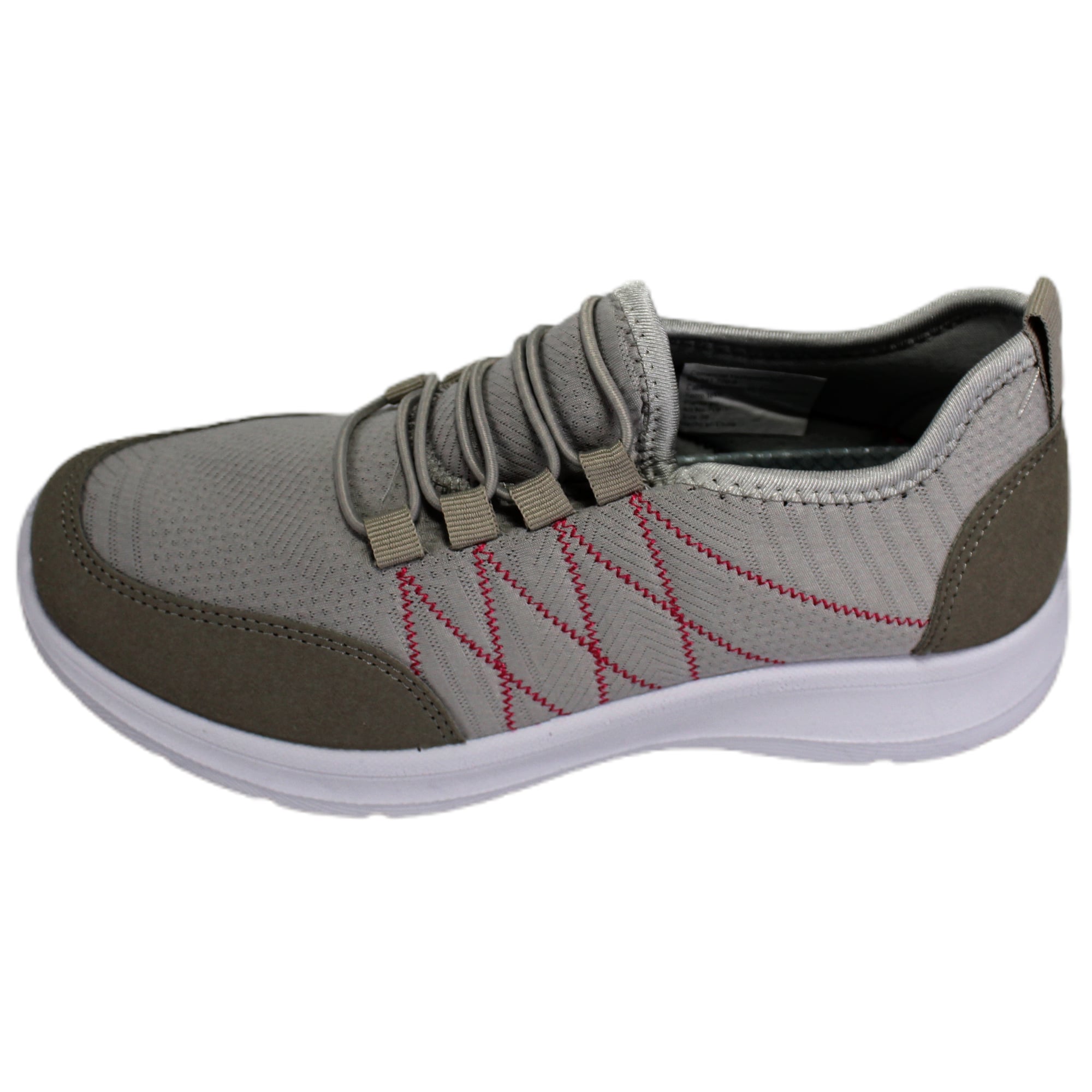 ZAPATILLA DEPORTIVA MUJER ACOLCHADAS YASSNE GRIS - 3