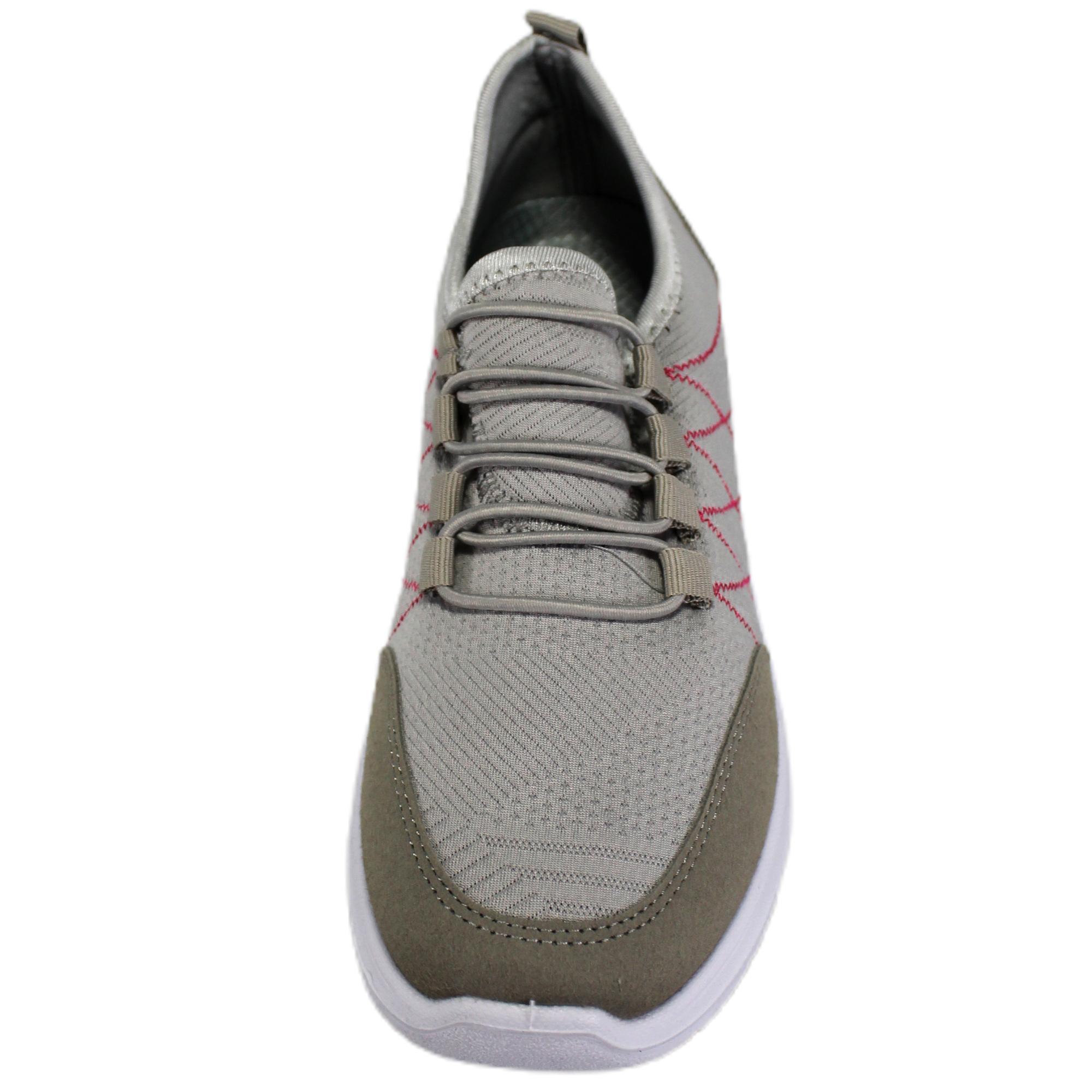 ZAPATILLA DEPORTIVA MUJER ACOLCHADAS YASSNE GRIS - 4