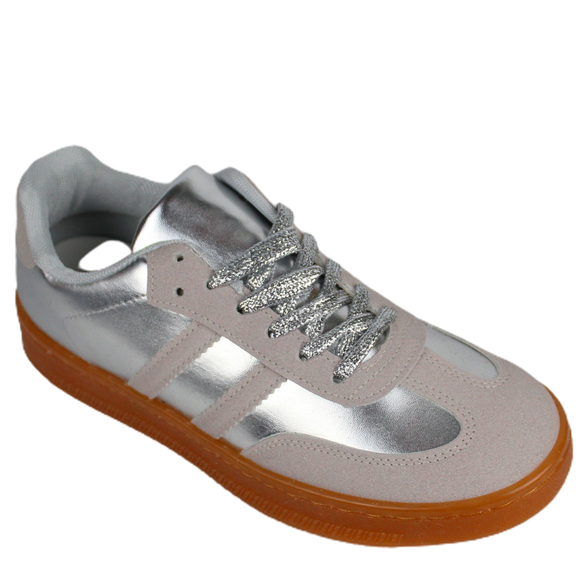 ZAPATILLA URBANA DE MUJER J85 YASSNE PLATEADO - 3