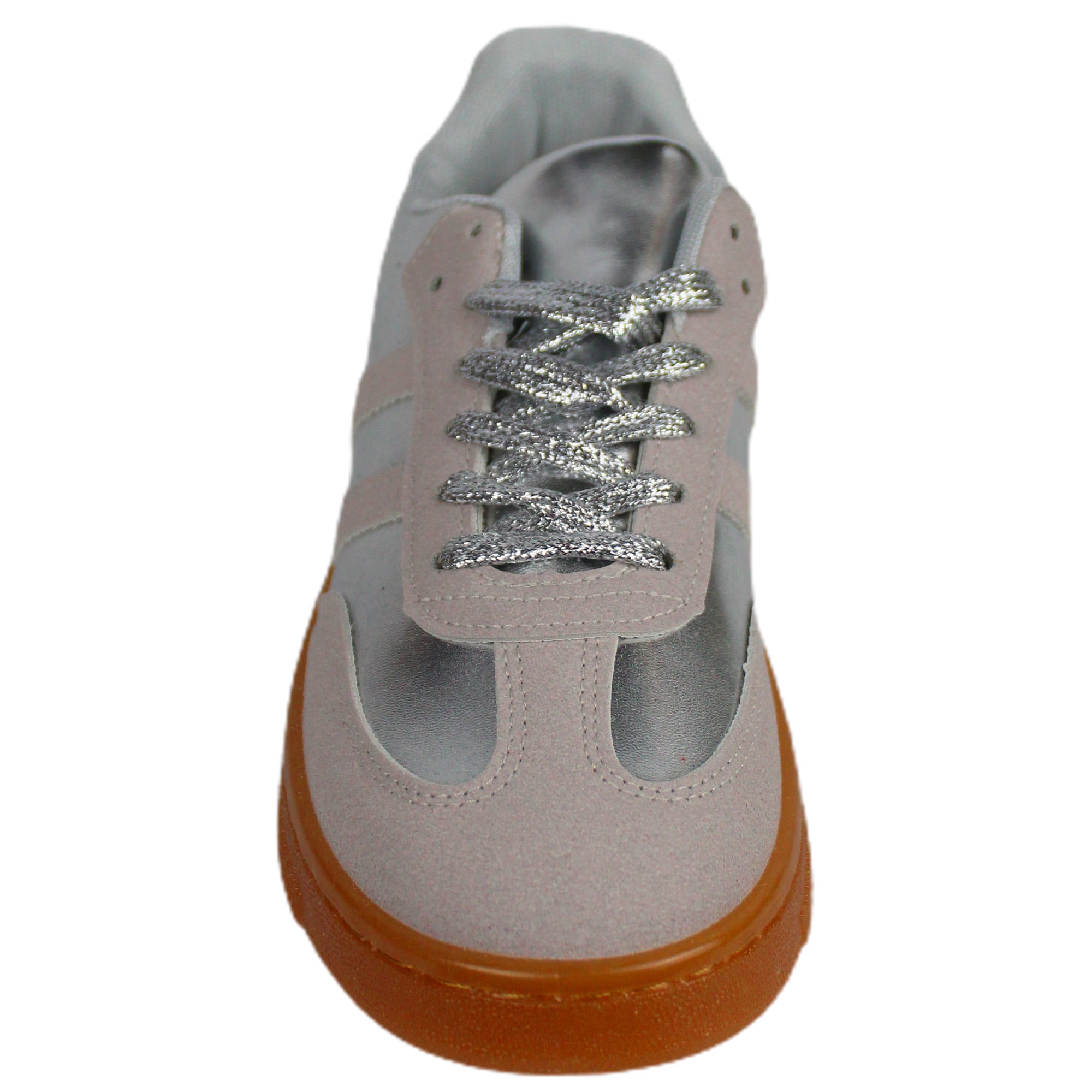 ZAPATILLA URBANA DE MUJER J85 YASSNE PLATEADO - 4