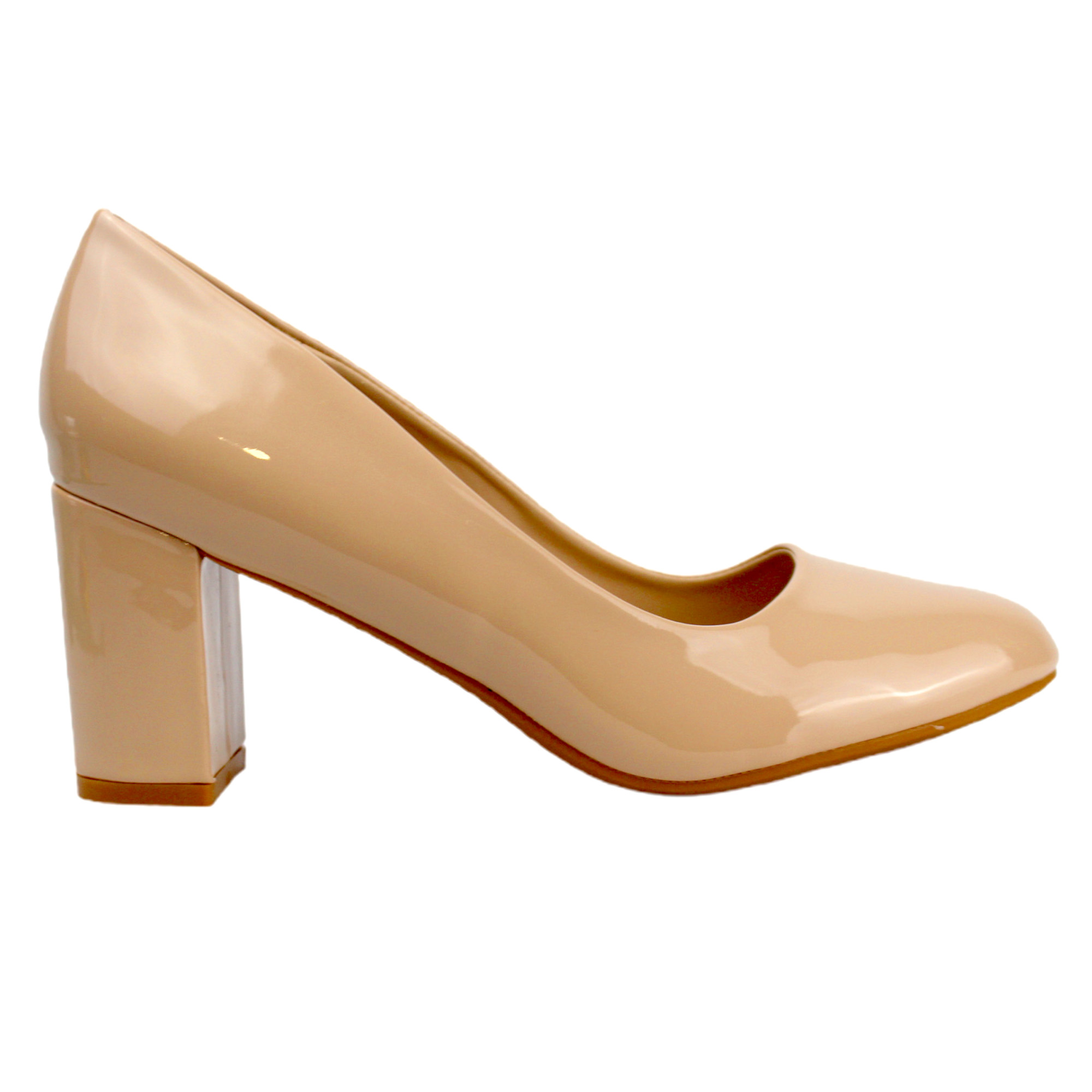 ZAPATO VESTIR TACO CUADRADO PARA MUJER U71 YASSNE ROSADO - 1