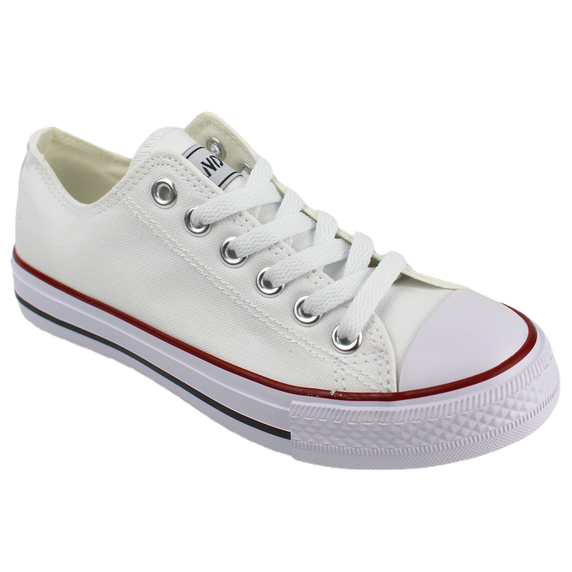 ZAPATILLA URBANA DE LONA PARA MUJER G1 YASSNE BLANCO - 2
