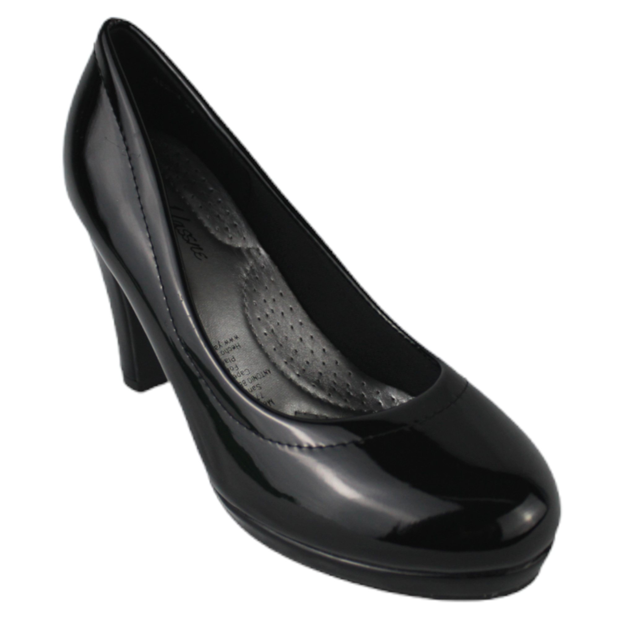 ZAPATO DE FIESTA MUJER TACO ALTO 45 YASSNE NEGRO - 2