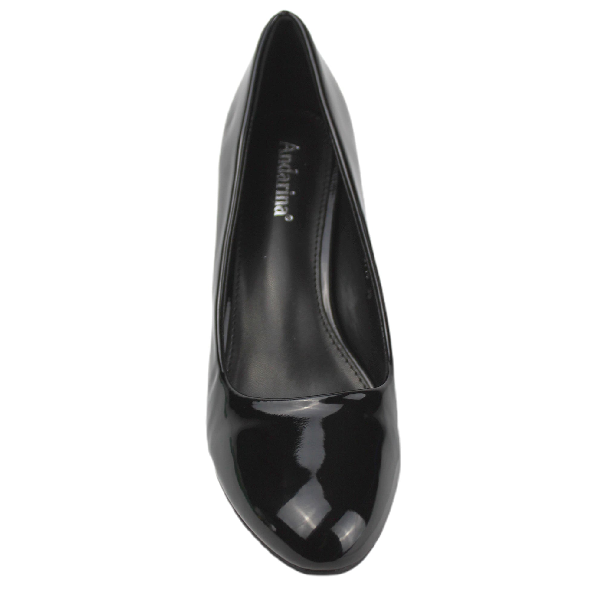 ZAPATO VESTIR TACO CUADRADO PARA MUJER U71 YASSNE NEGRO - 3