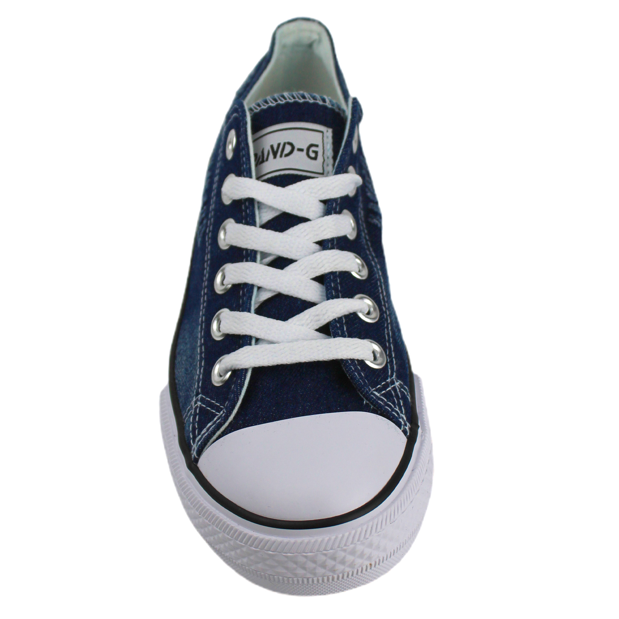 ZAPATILLA URBANA DE LONA PARA MUJER G1 YASSNE AZUL - 3