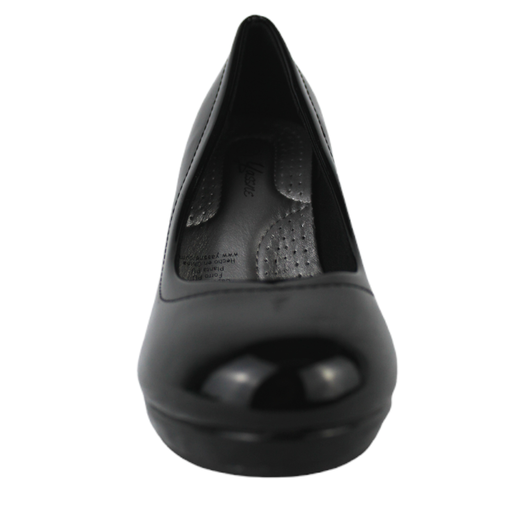 ZAPATO DE FIESTA MUJER TACO ALTO 45 YASSNE NEGRO - 4