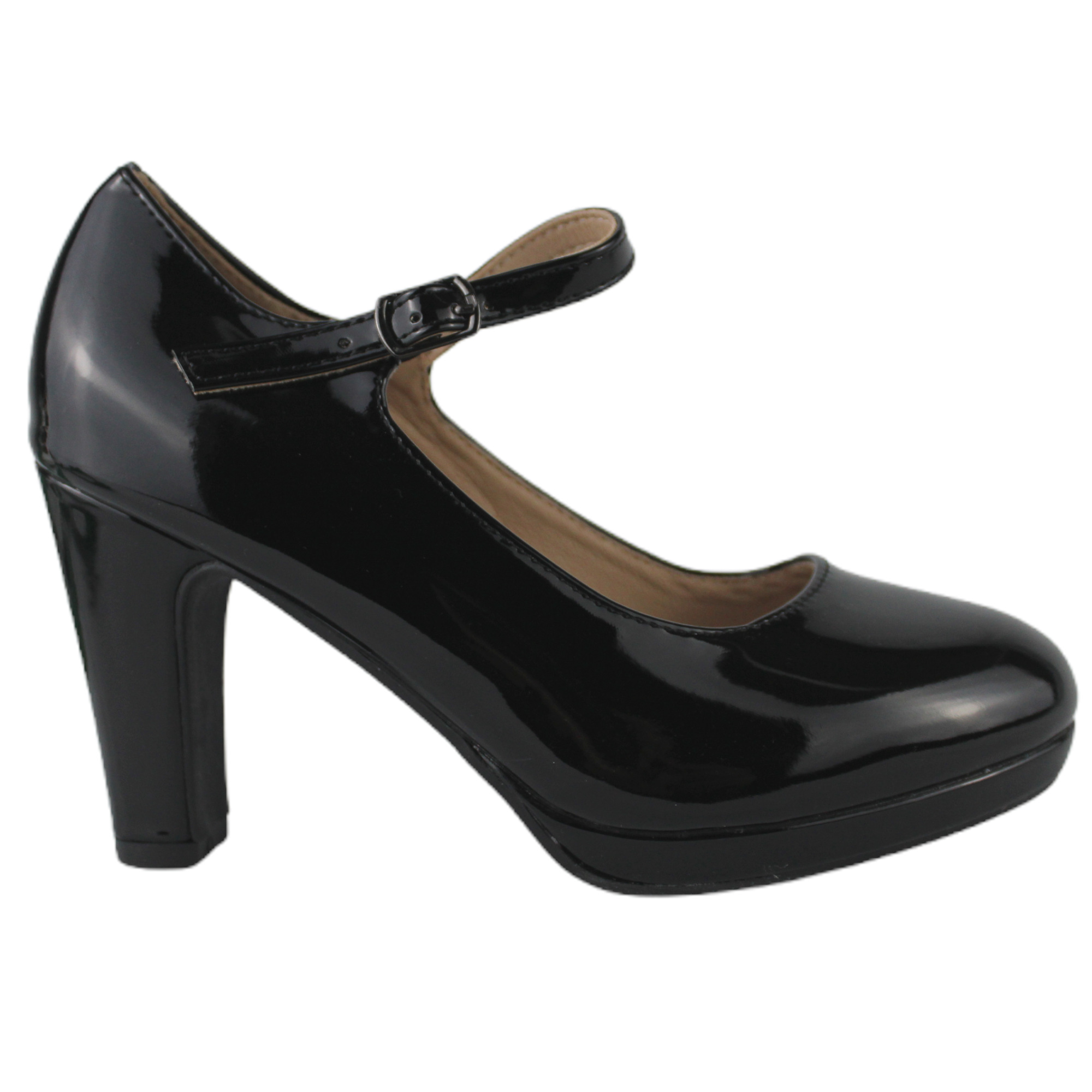 ZAPATO MUJER TACO ALTO A10 YASSNE NEGRO - 1
