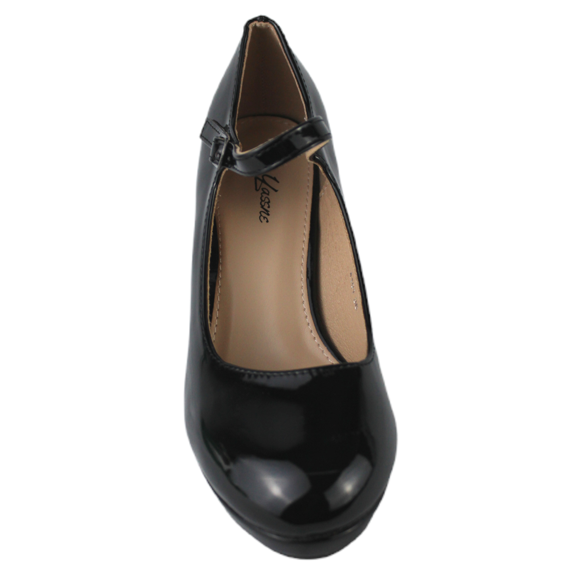 ZAPATO MUJER TACO ALTO A10 YASSNE NEGRO - 3