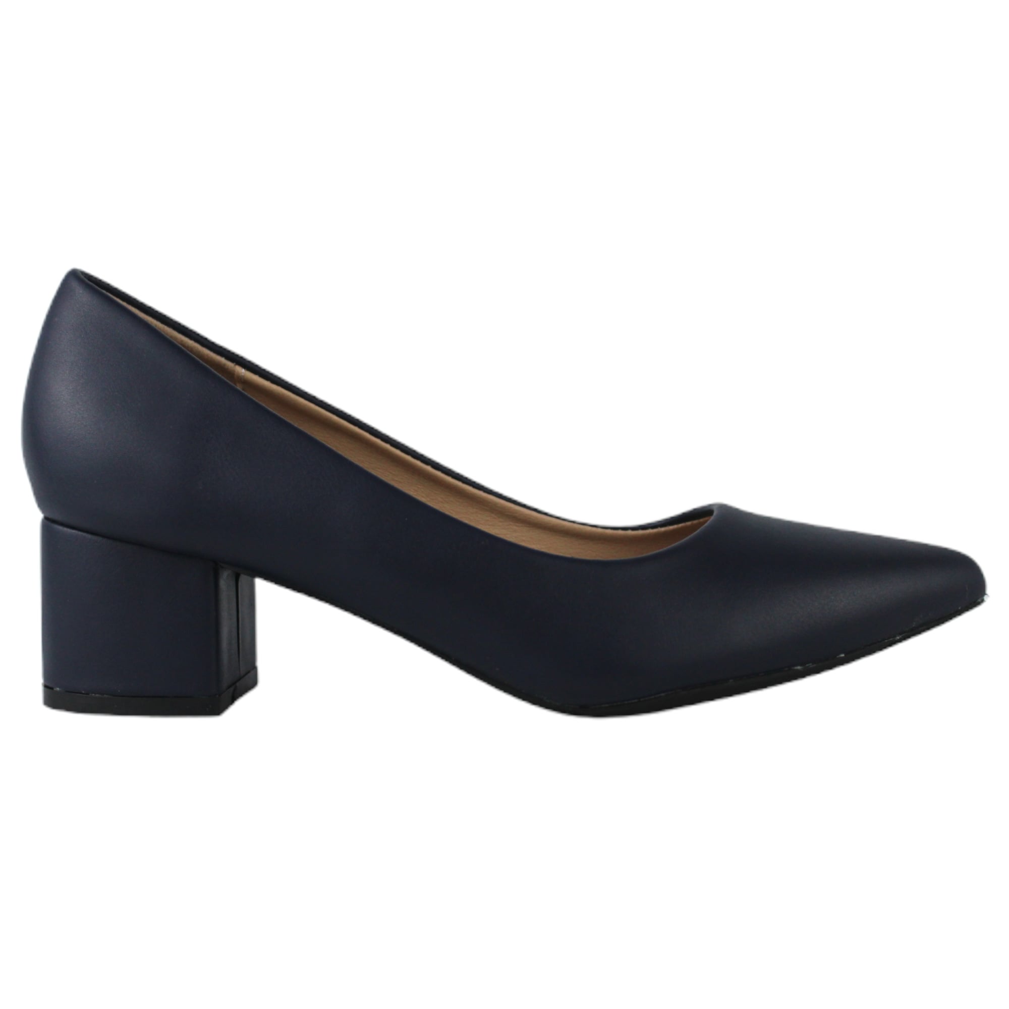 ZAPATO MUJER TACO BAJO 10 YASSNE AZUL - 1