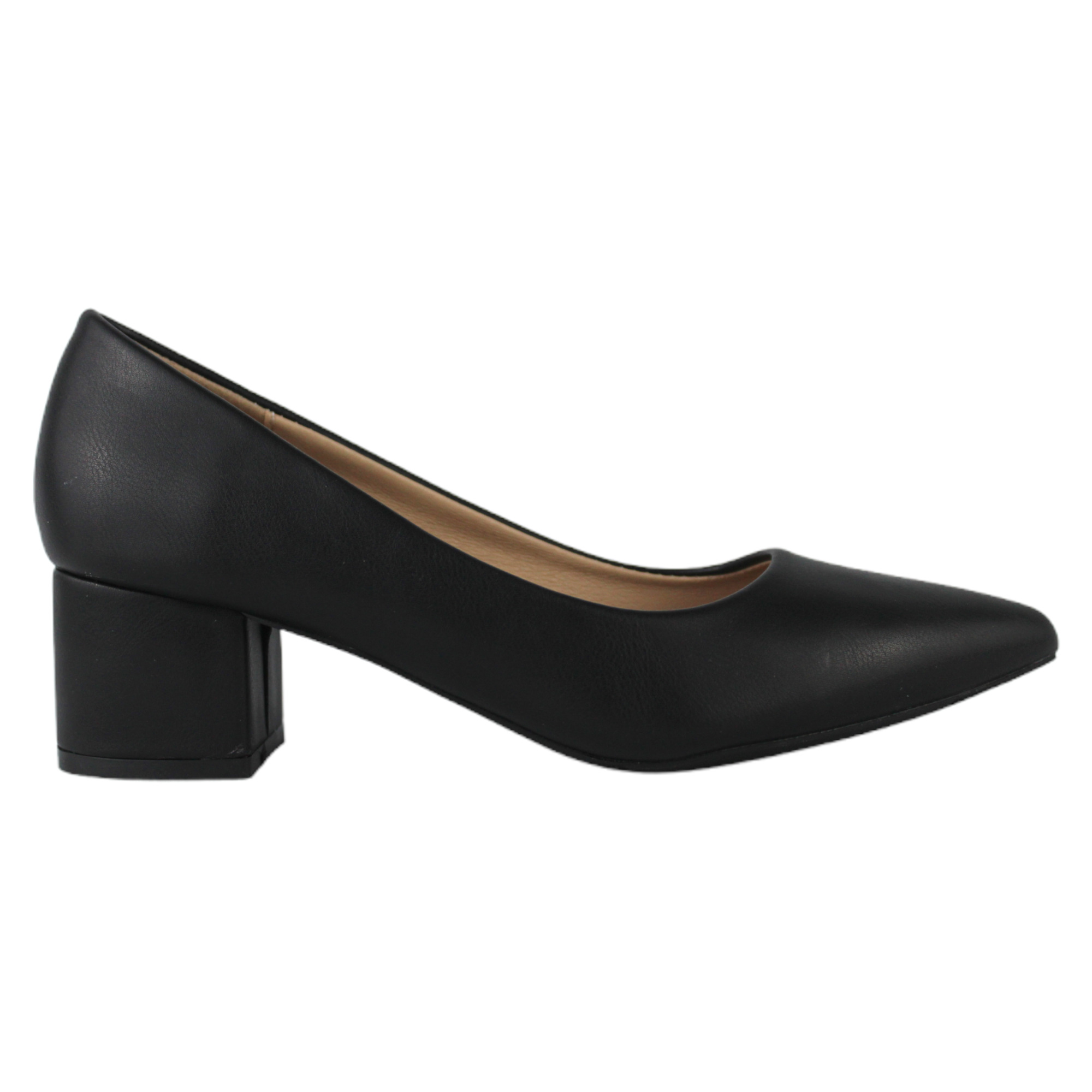 ZAPATO MUJER TACO BAJO 10 YASSNE NEGRO - 1