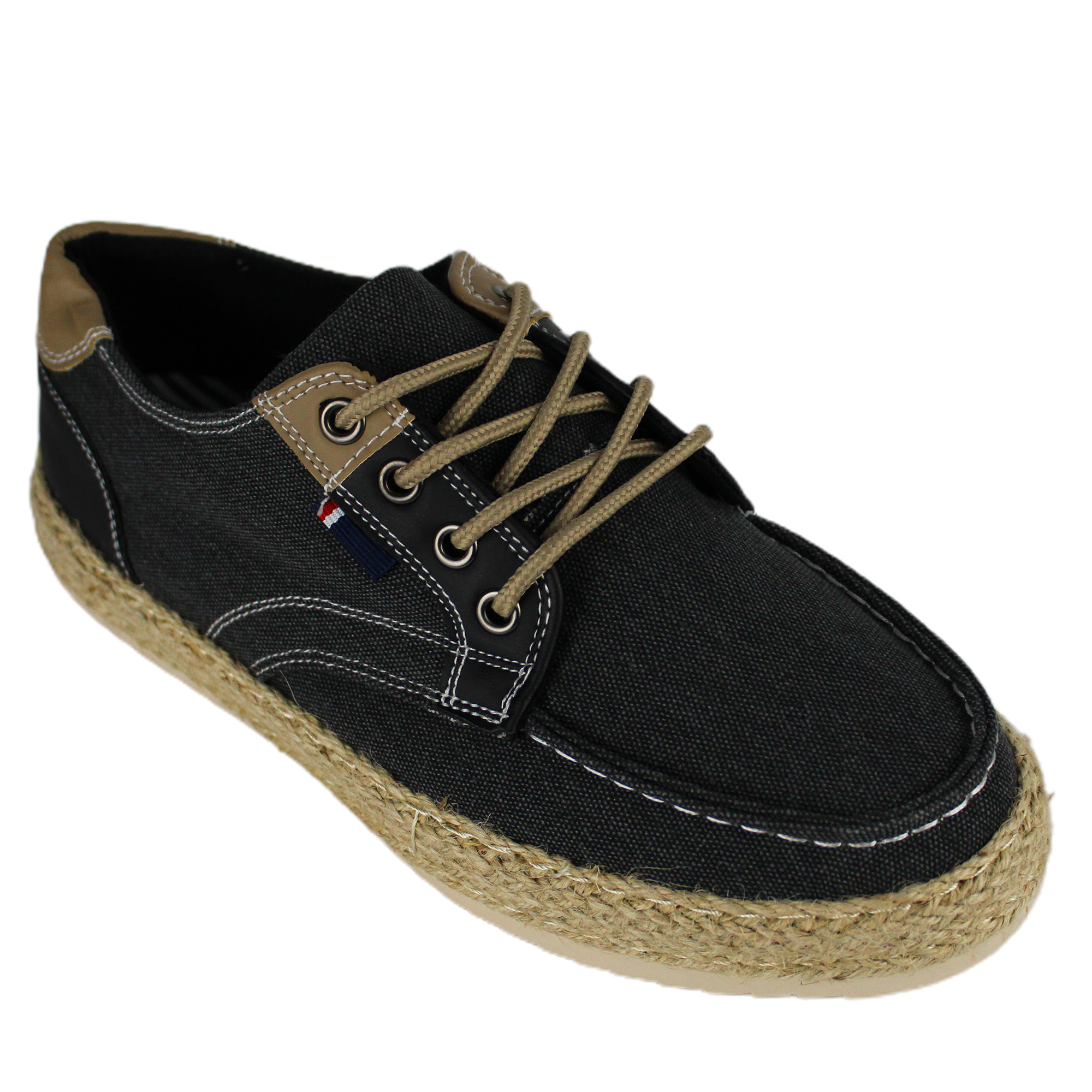 ZAPATILLA URBANA DE JEANS HOMBRE 69 MB NEGRO - 2