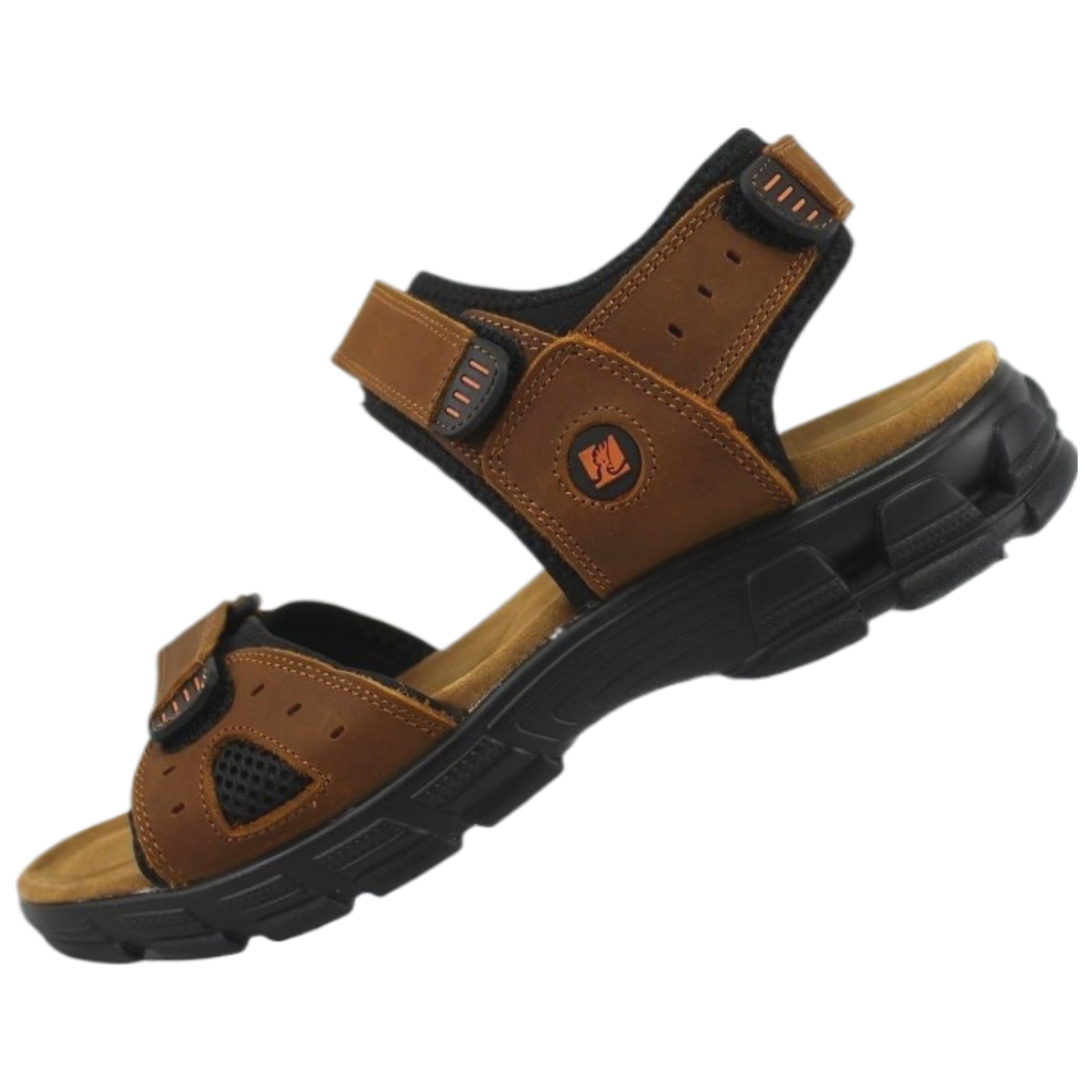 SANDALIA CUERO SPORT HOMBRE 120 - 3