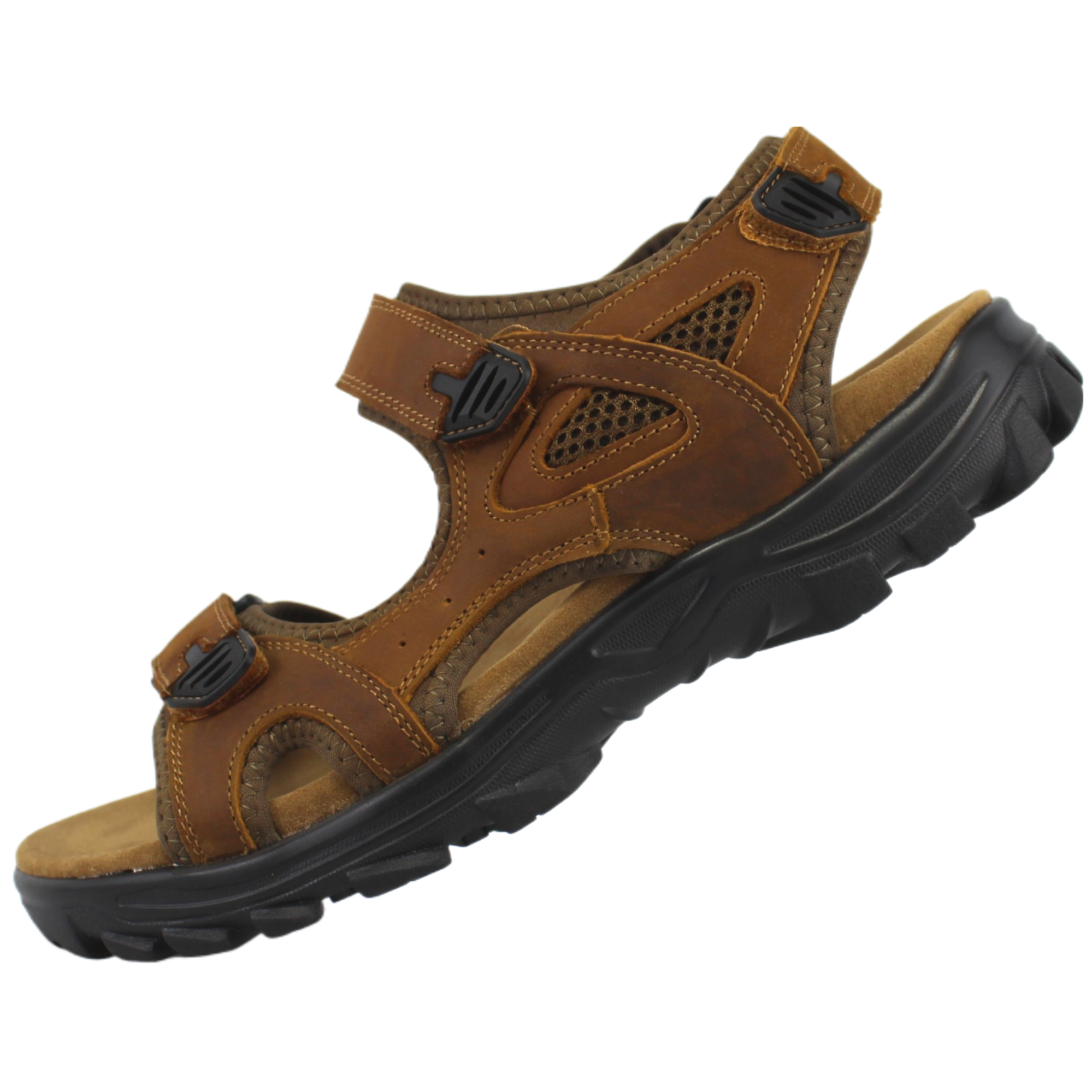 SANDALIA CUERO SPORT HOMBRE 121 - 3