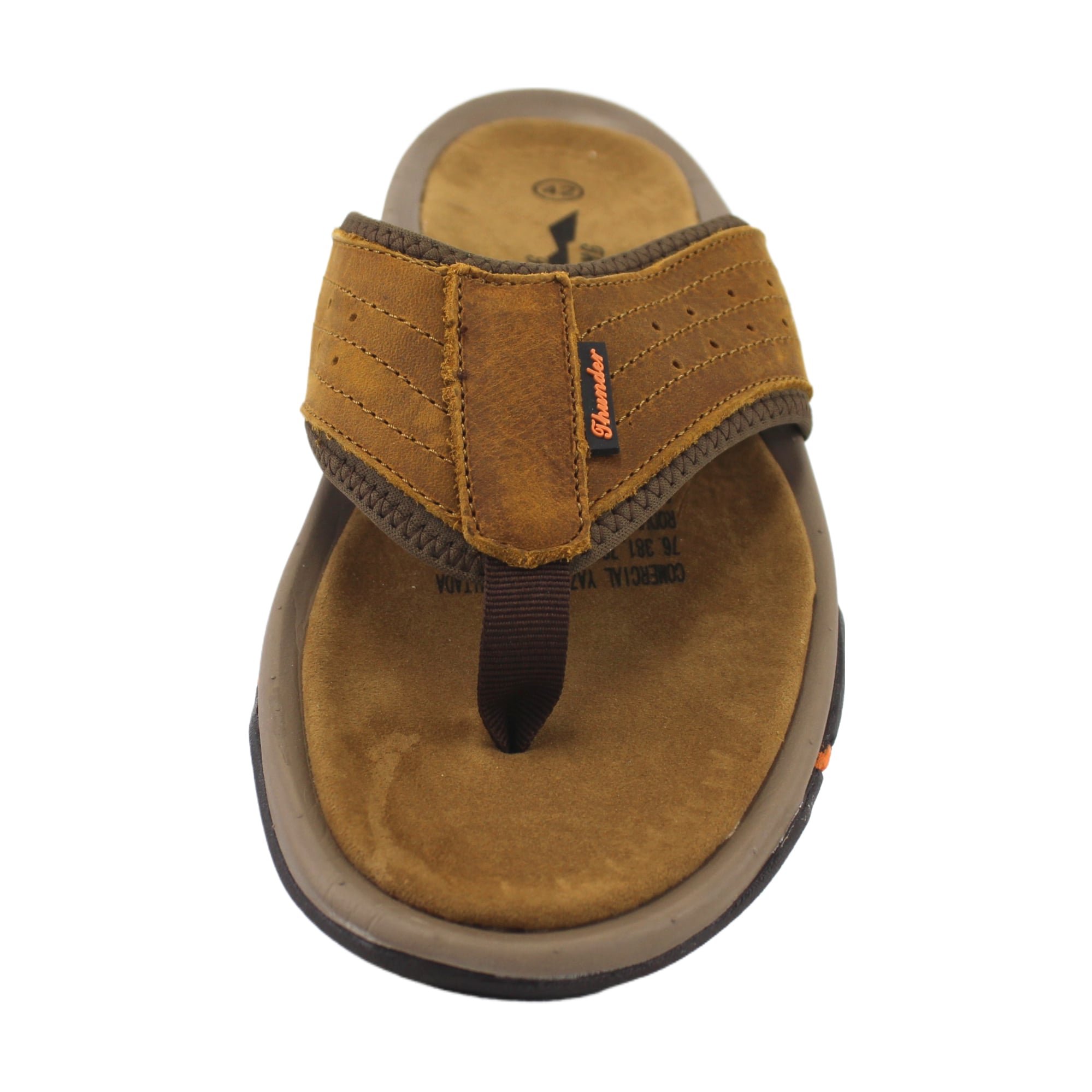 SANDALIA CUERO FLIP-FLOP HOMBRE 123 - 4