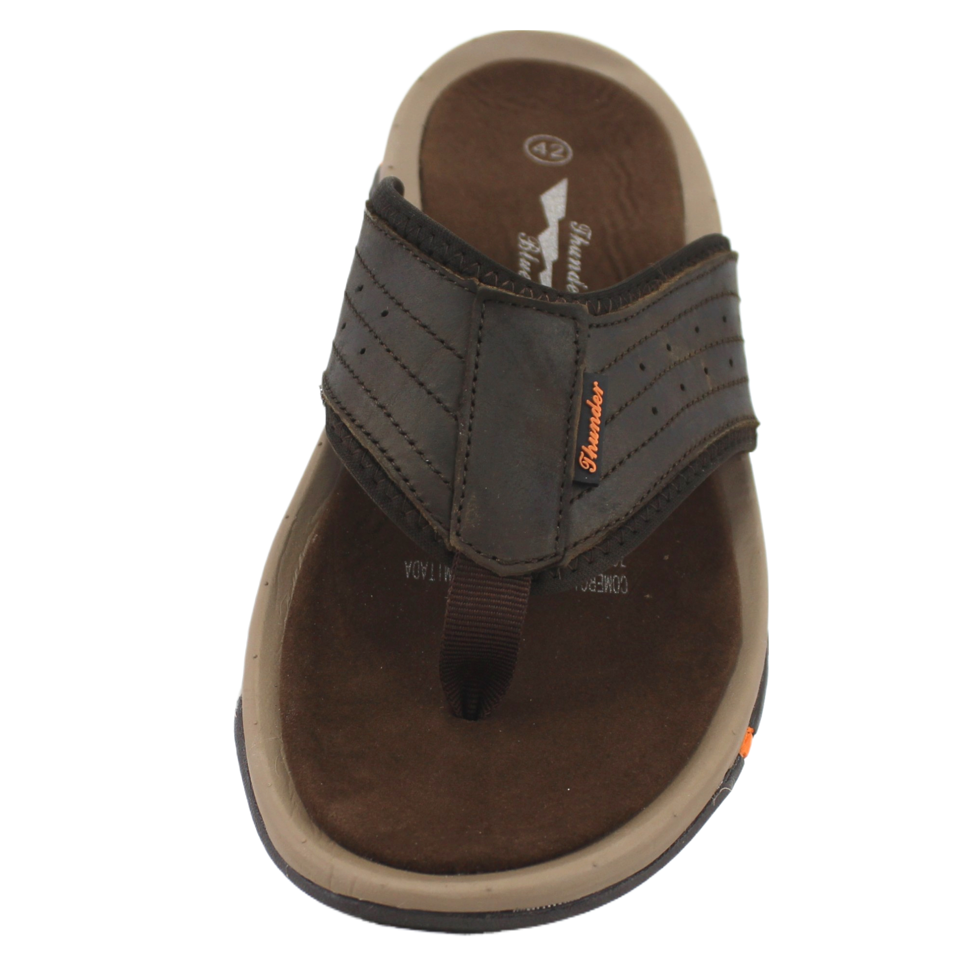 SANDALIA CUERO FLIP-FLOP HOMBRE 123 - 4