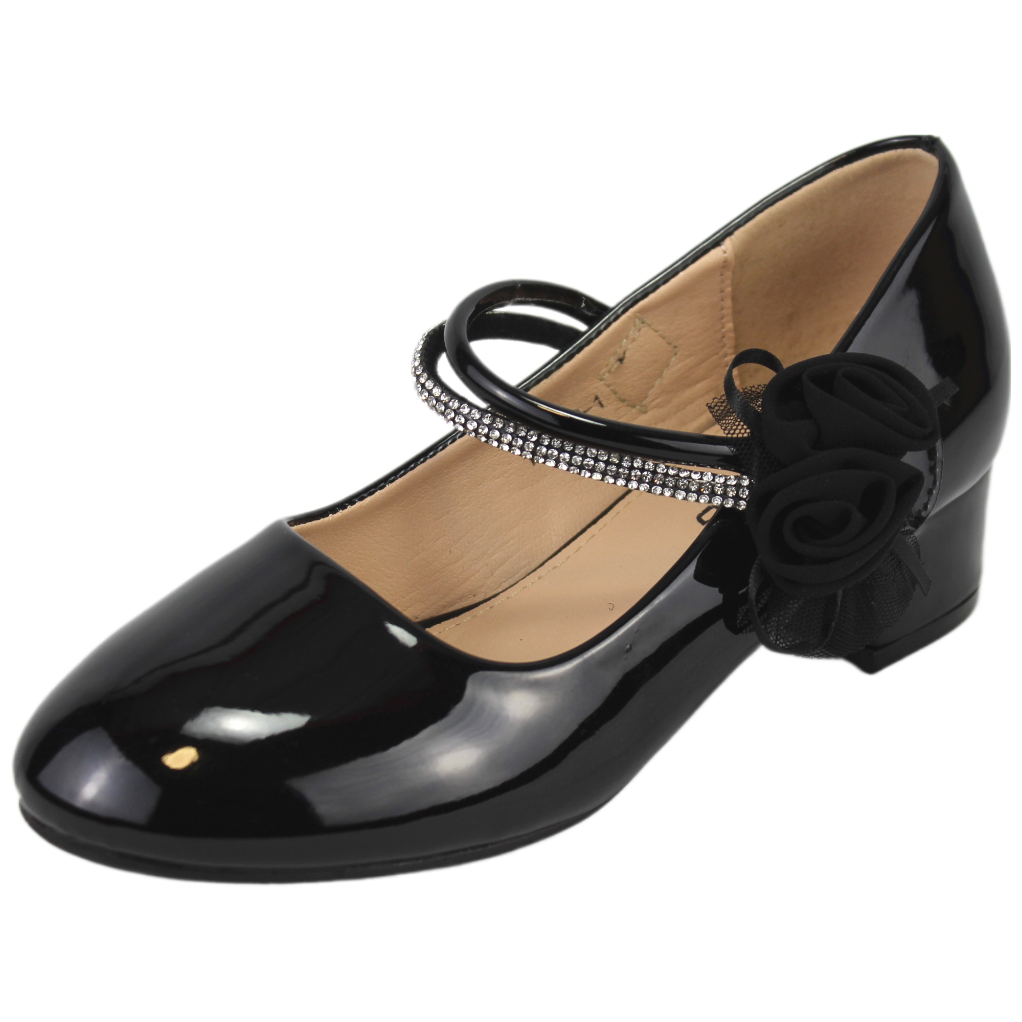 ZAPATO FORMAL DE NIÑA TACO BAJO 72 YASSNE - 2