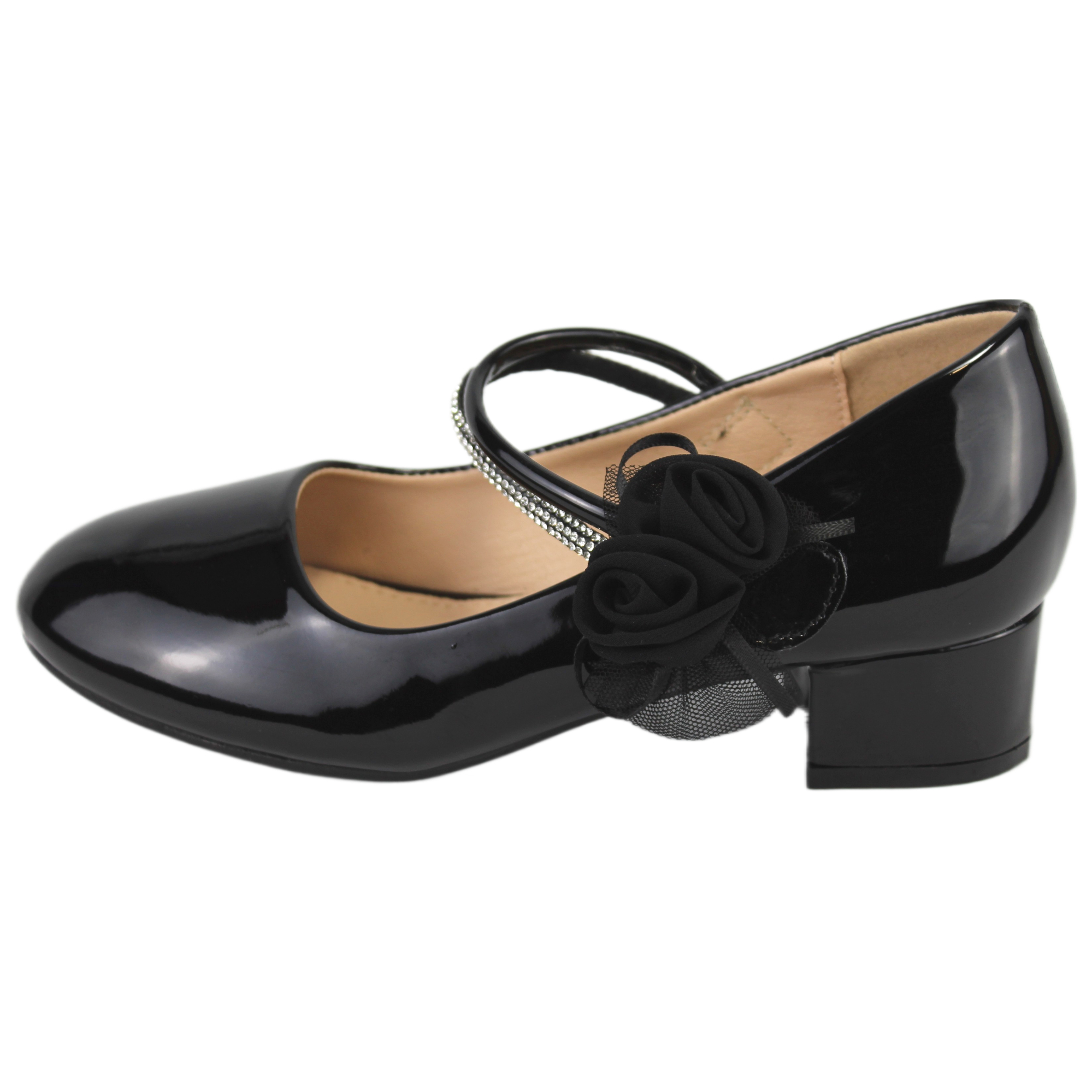 ZAPATO FORMAL DE NIÑA TACO BAJO 72 YASSNE - 3
