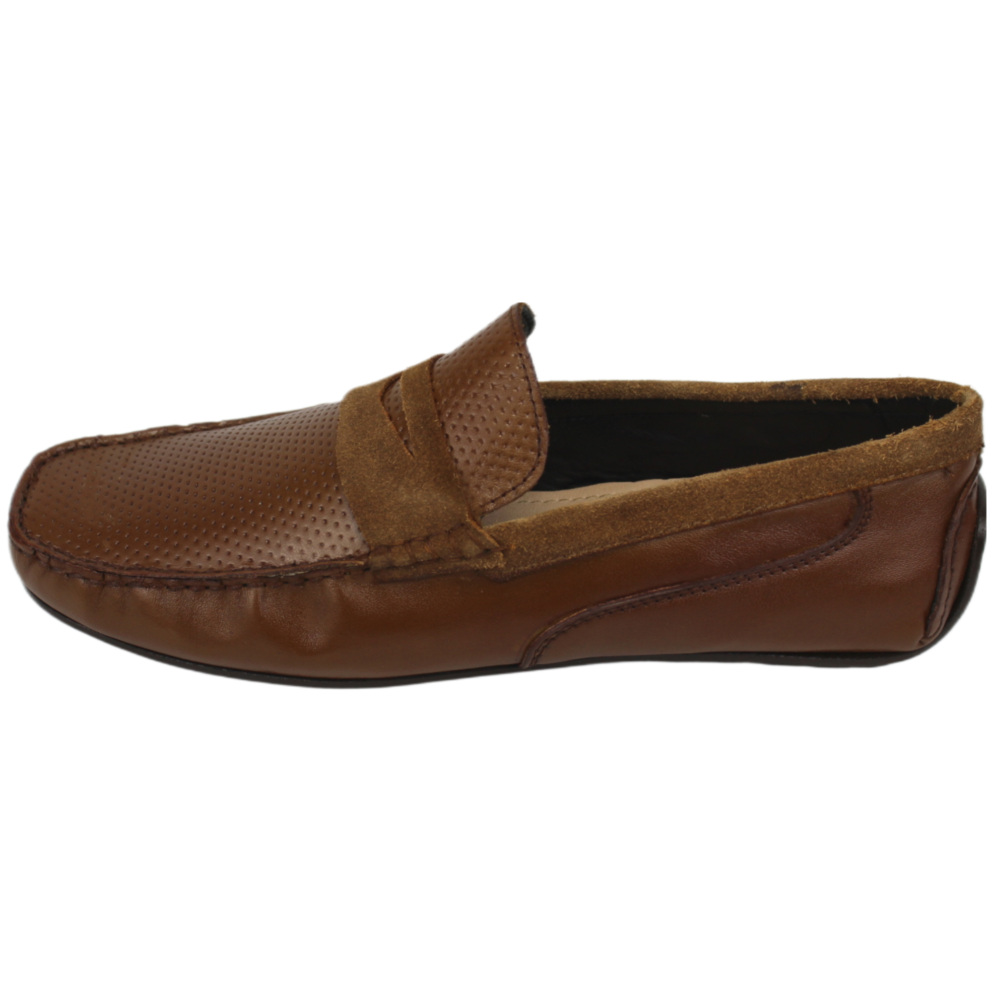 MOCASIN DE CUERO HOMBRE Y1 - 3
