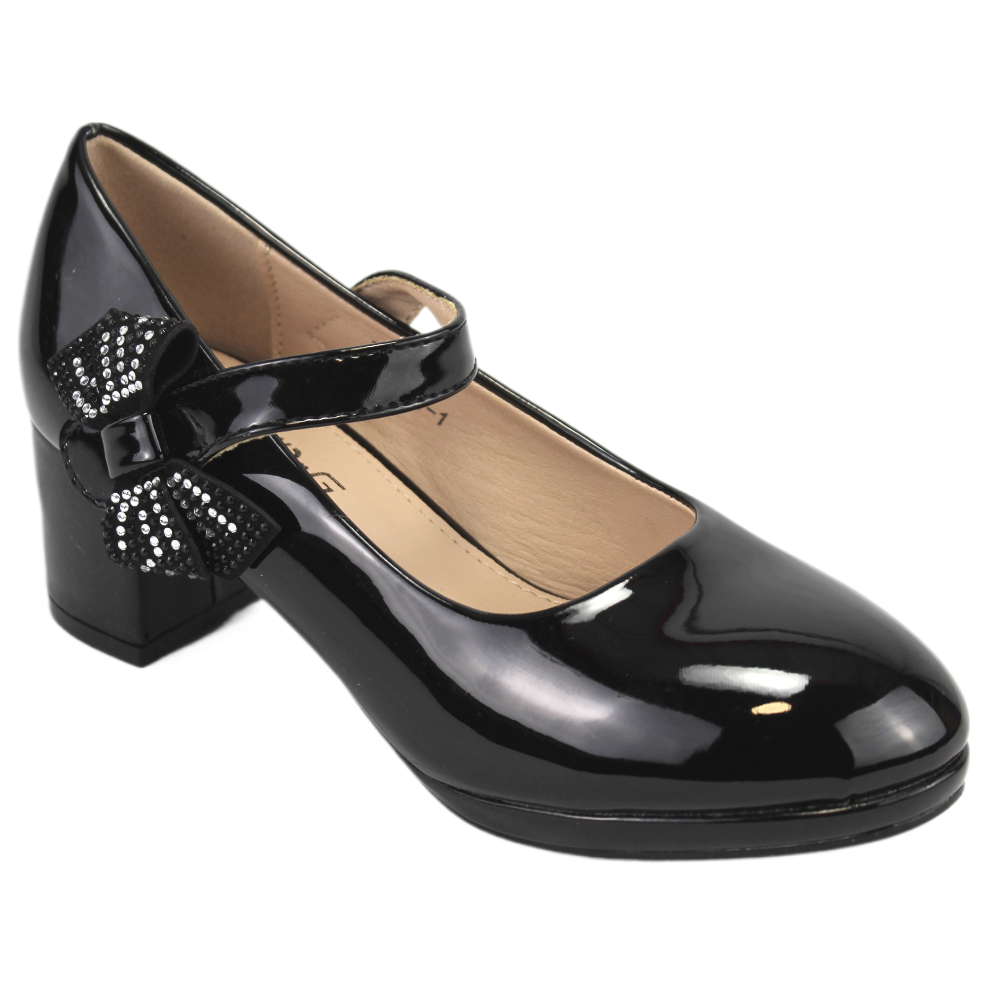 ZAPATO FORMAL DE NIÑA TACO MEDIO 81 YASSNE - 2