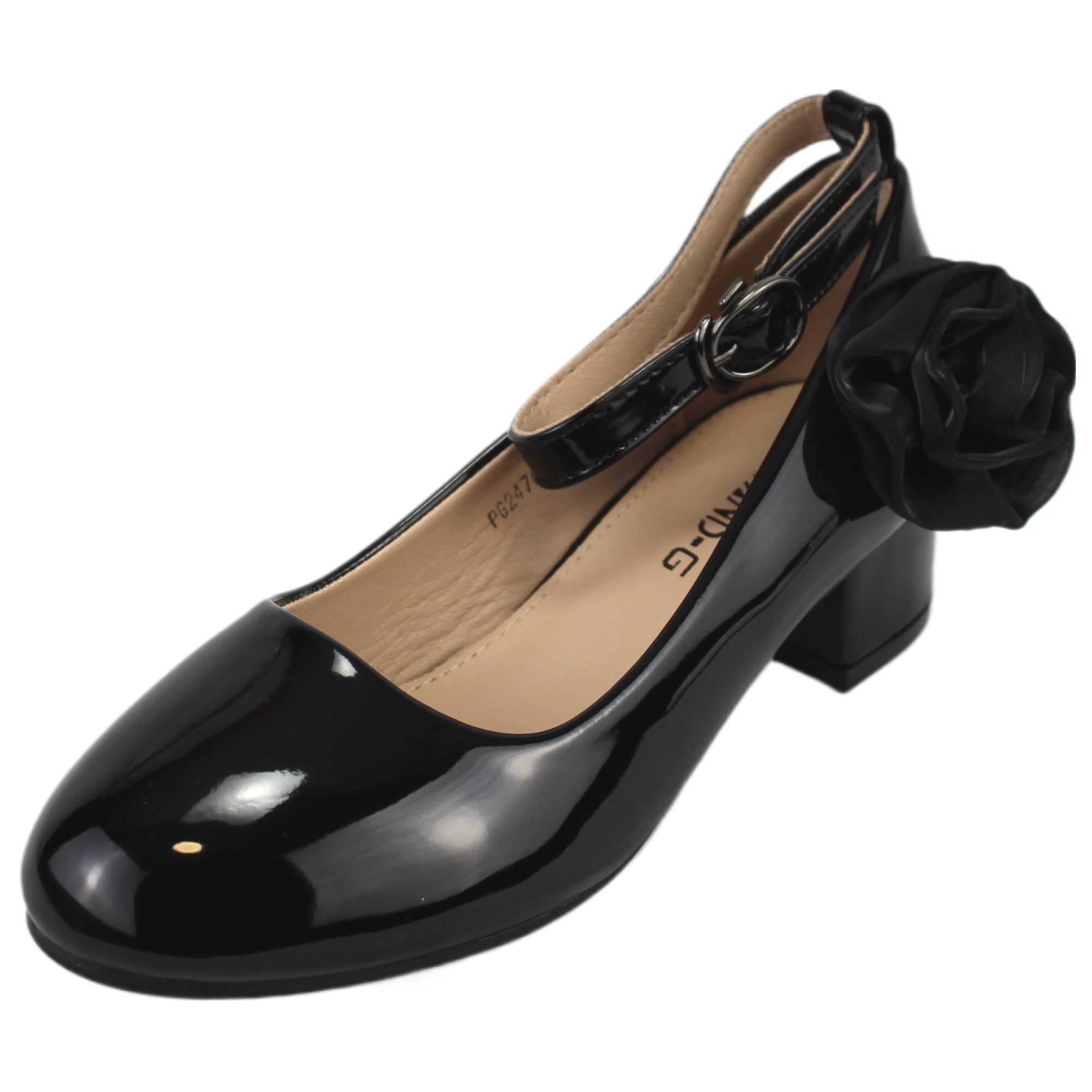 ZAPATO FORMAL DE NIÑA TACO BAJO 70 YASSNE - 2