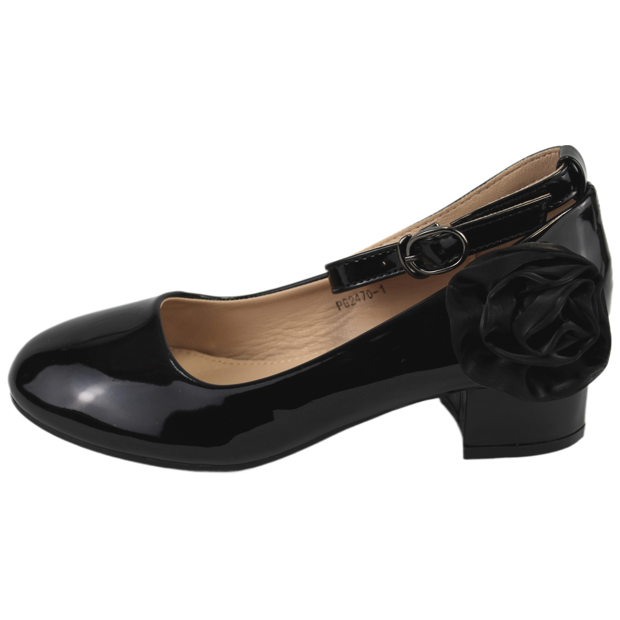 ZAPATO FORMAL DE NIÑA TACO BAJO 70 YASSNE - 3