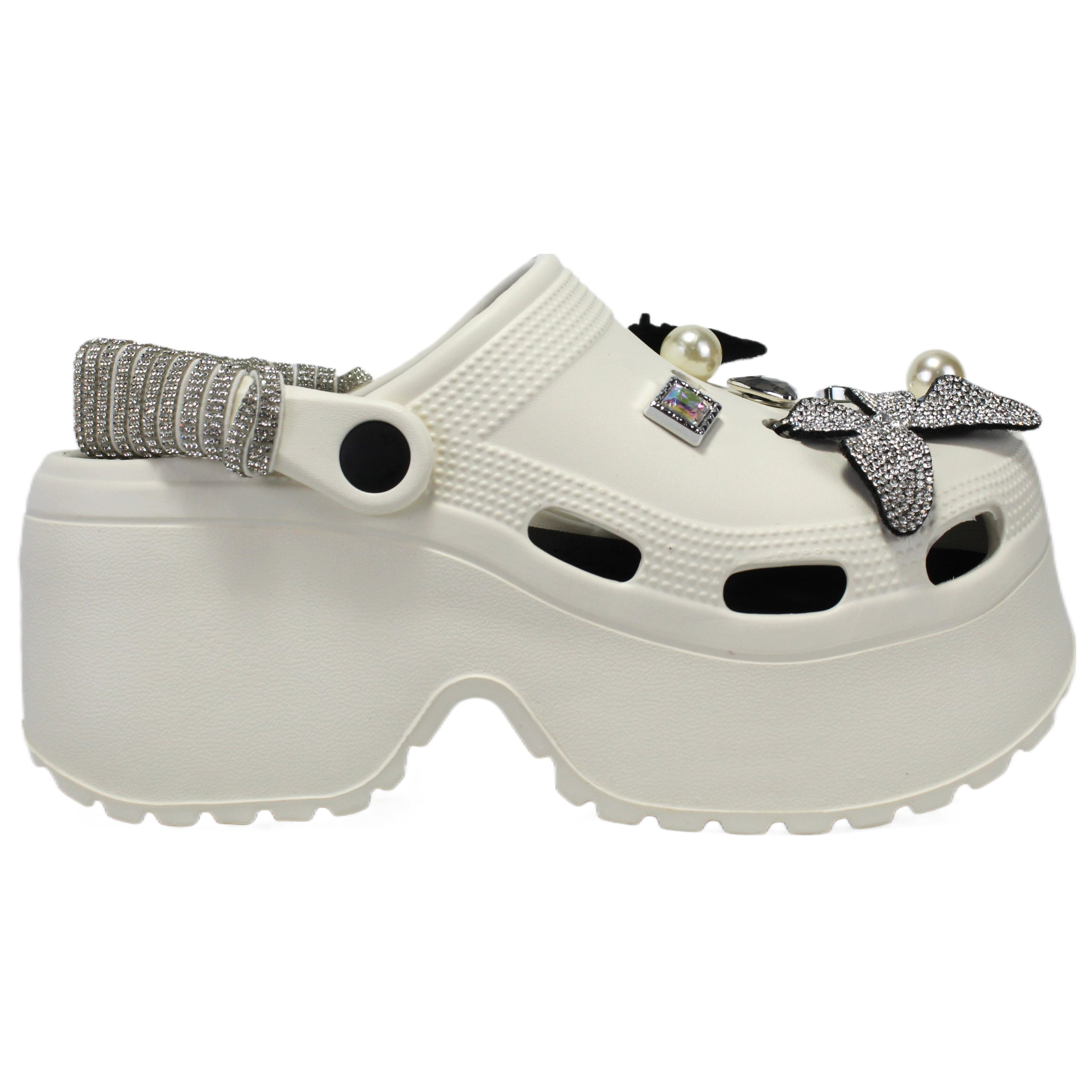 SANDALIA DE MUJER TENDENCIA VERANO MARIPOSA YASSNE - 1