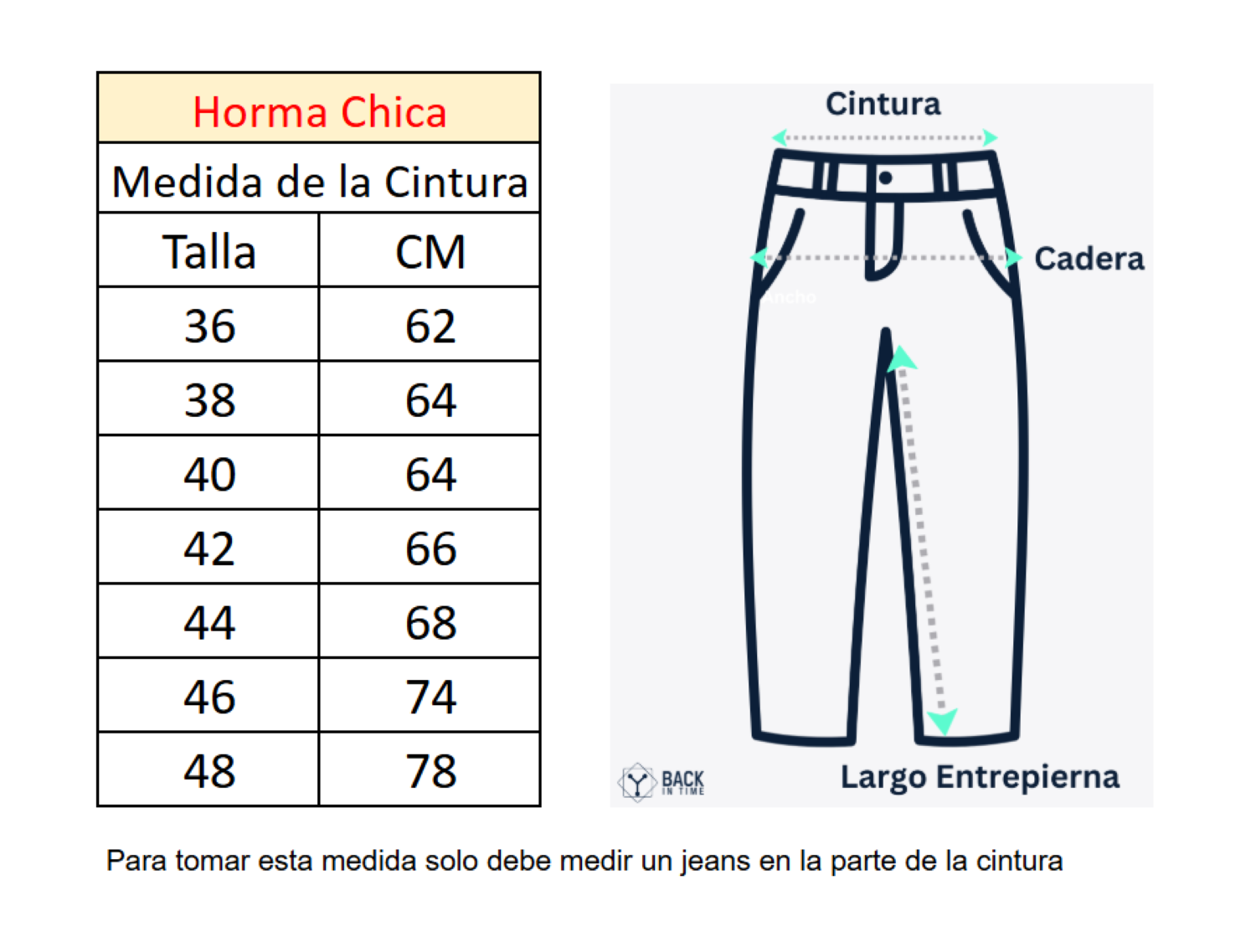 JEANS MUJER MEGABAZAR AZUL PITILLO TIRO ALTO 97 YASSNE - 5