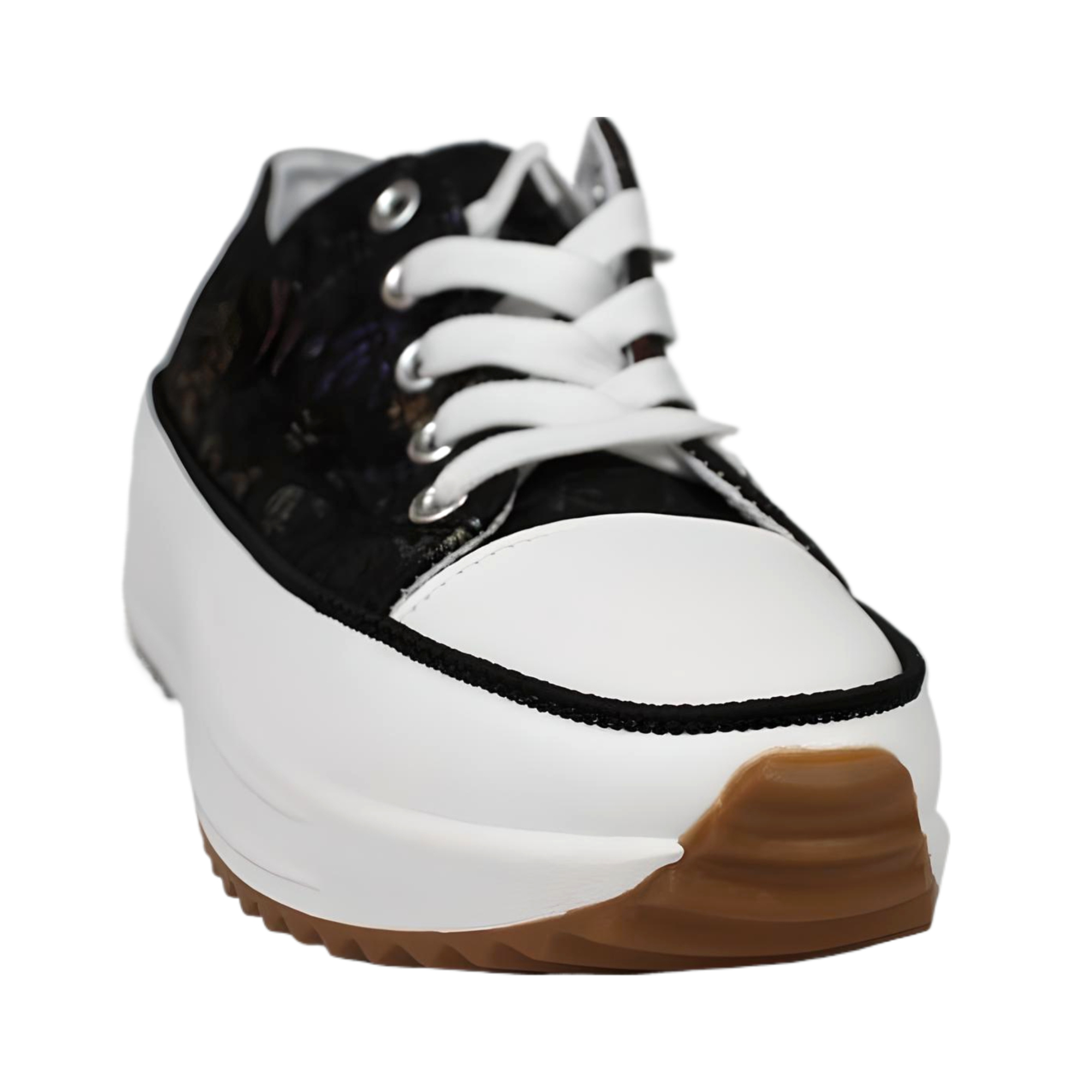 ZAPATILLA FLOREADA DE MUJER 2408 YASSNE NEGRO - 3