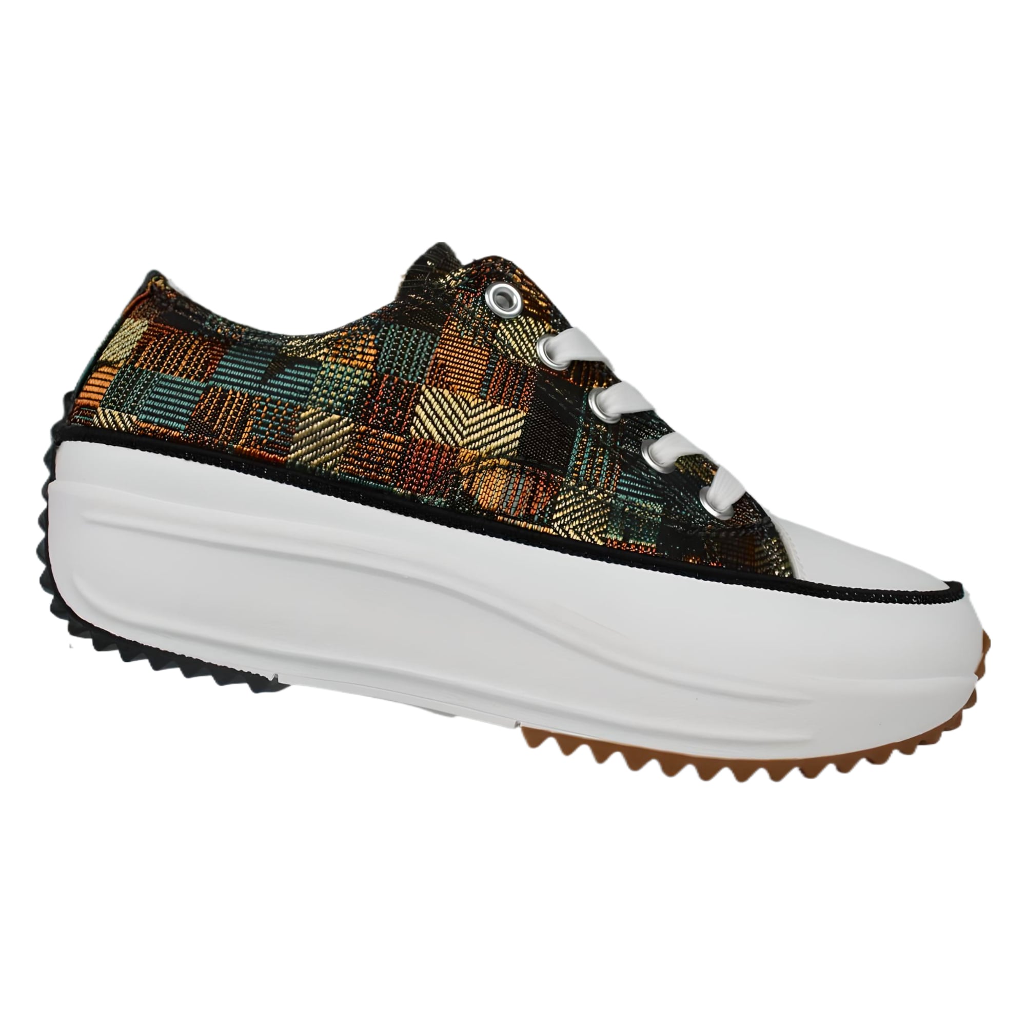 ZAPATILLA MUJER CASUAL 2409 YASSNE VERDE - 2