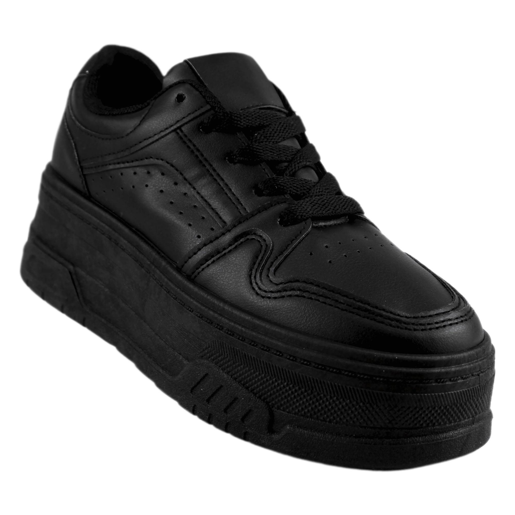 ZAPATILLA ESCOLAR UNISEX 12 YASSNE NEGRO - 2