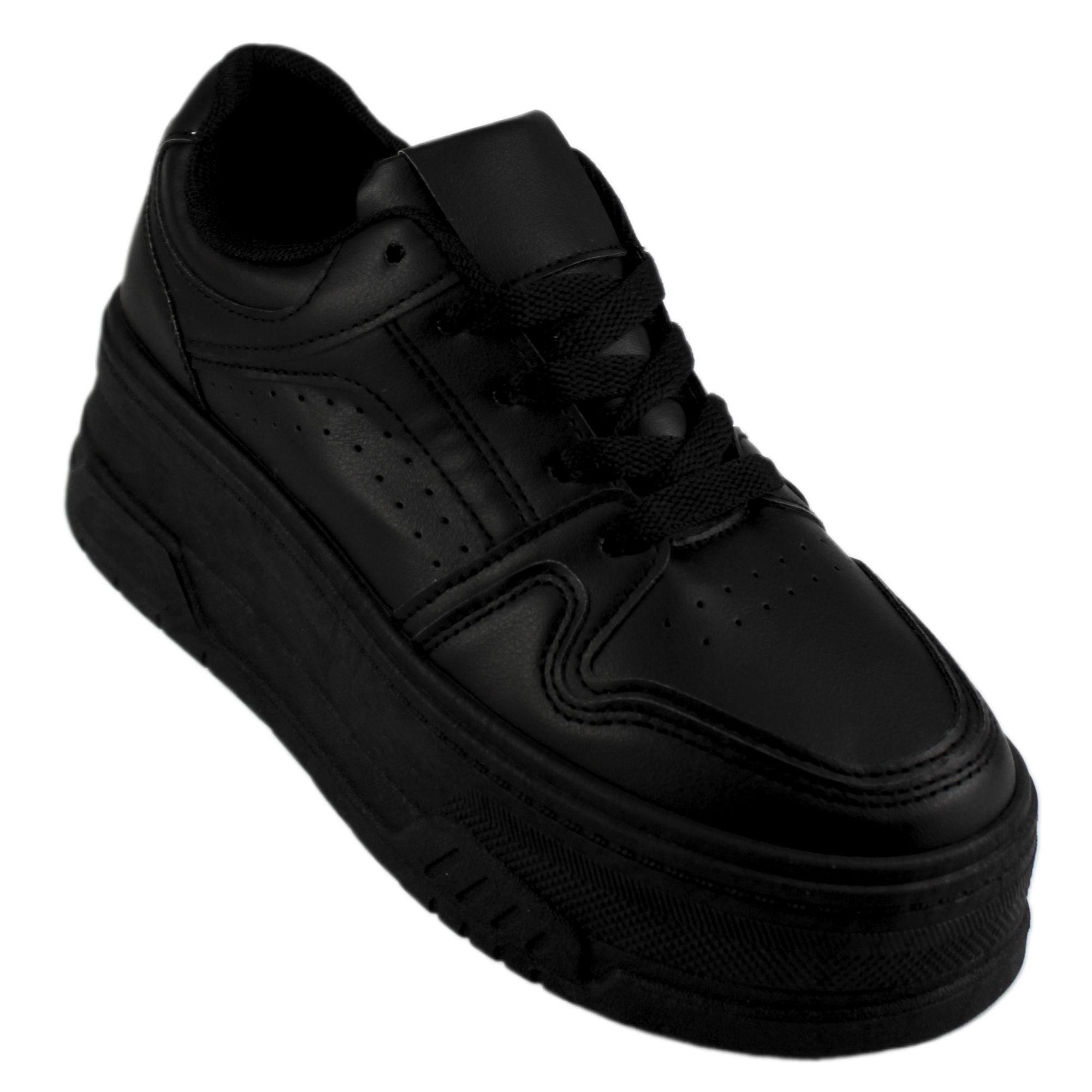 ZAPATILLA ESCOLAR UNISEX 12 YASSNE NEGRO - 3