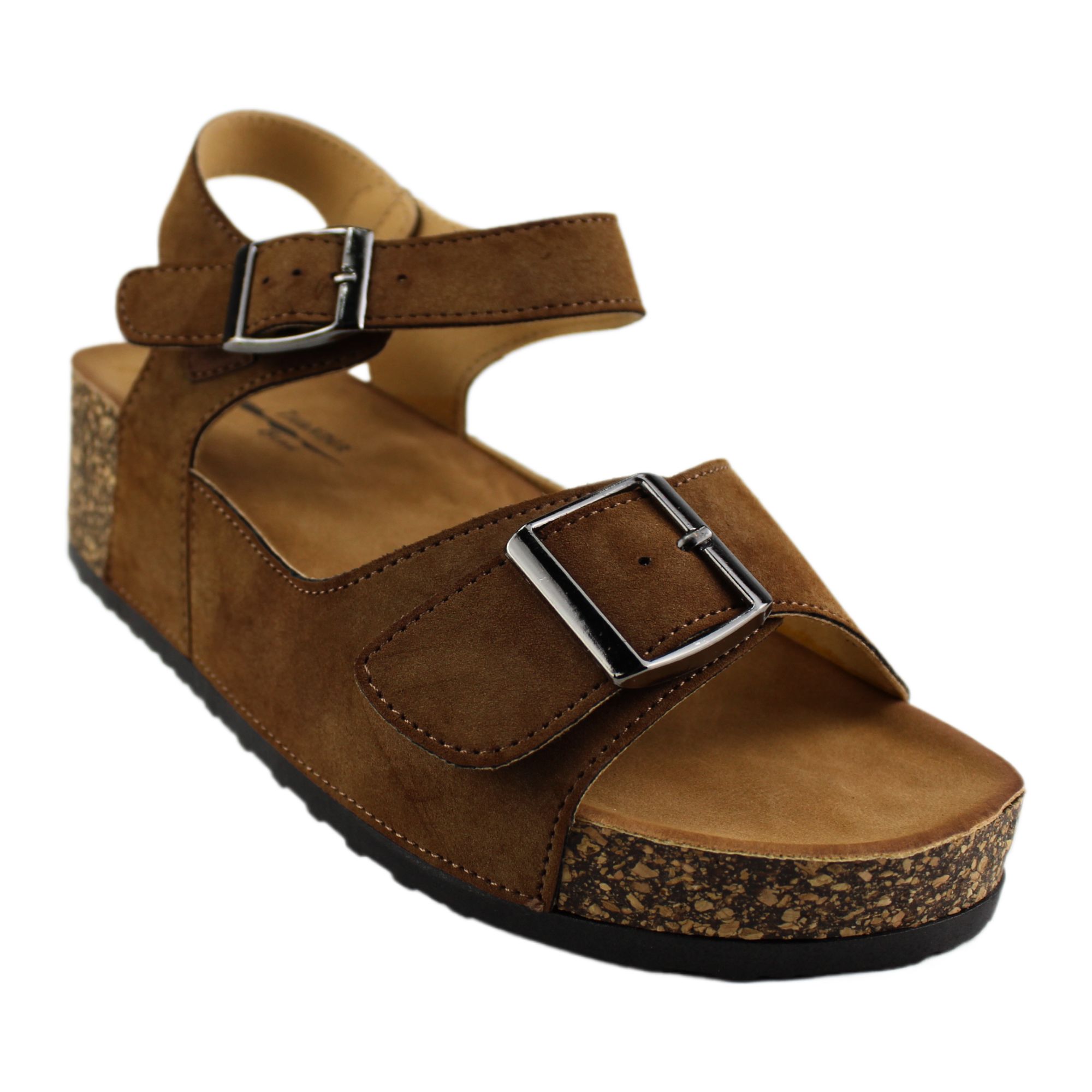 SANDALIA DE MUJER CASUAL 16 YASSNE MARRON - 2