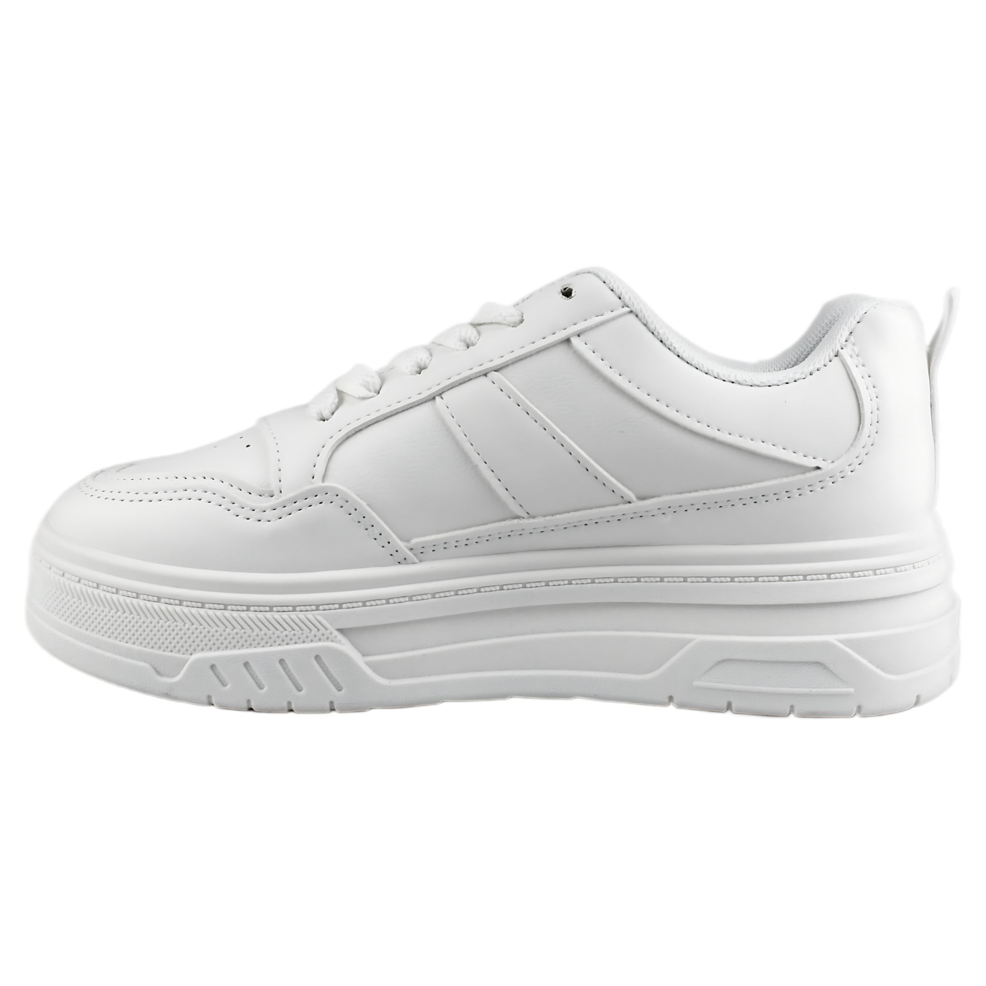ZAPATILLA ESCOLAR UNISEX 11 YASSNE BLANCO - 4