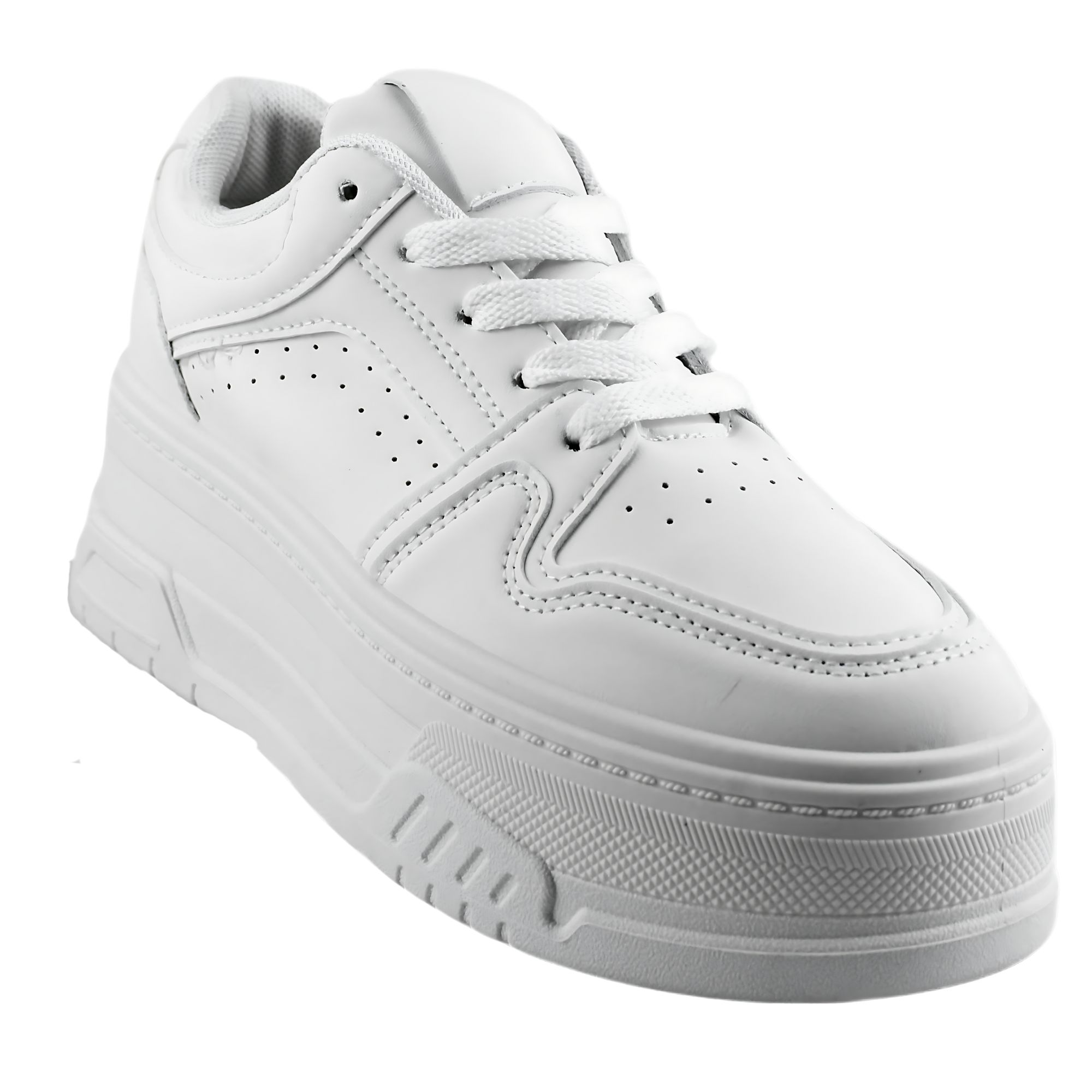 ZAPATILLA ESCOLAR UNISEX 12 YASSNE BLANCO - 2