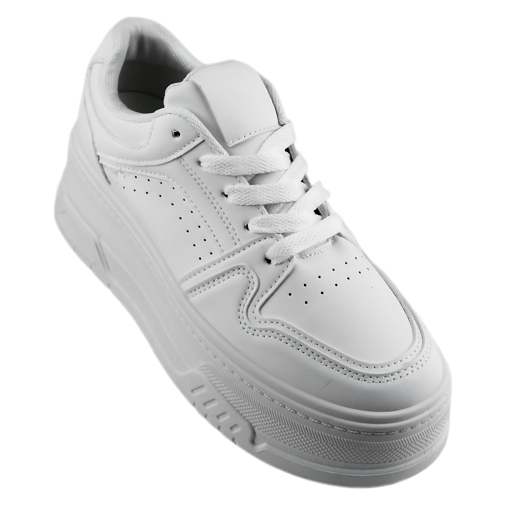 ZAPATILLA ESCOLAR UNISEX 12 YASSNE BLANCO - 3