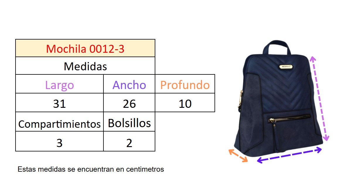 MOCHILA MUJER 12-1 BEIGE YASSNE - 4
