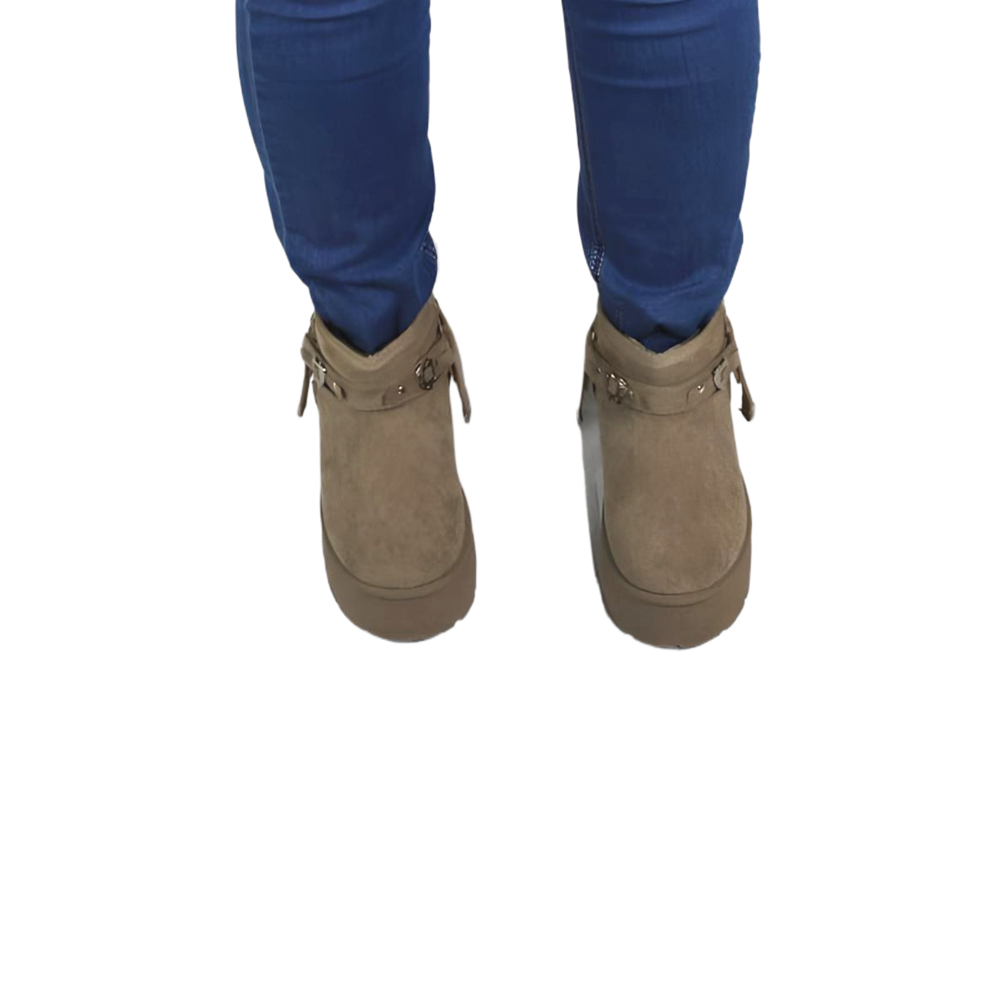BOTIN CASUAL DE MUJER 18 YASSNE GRIS - 4