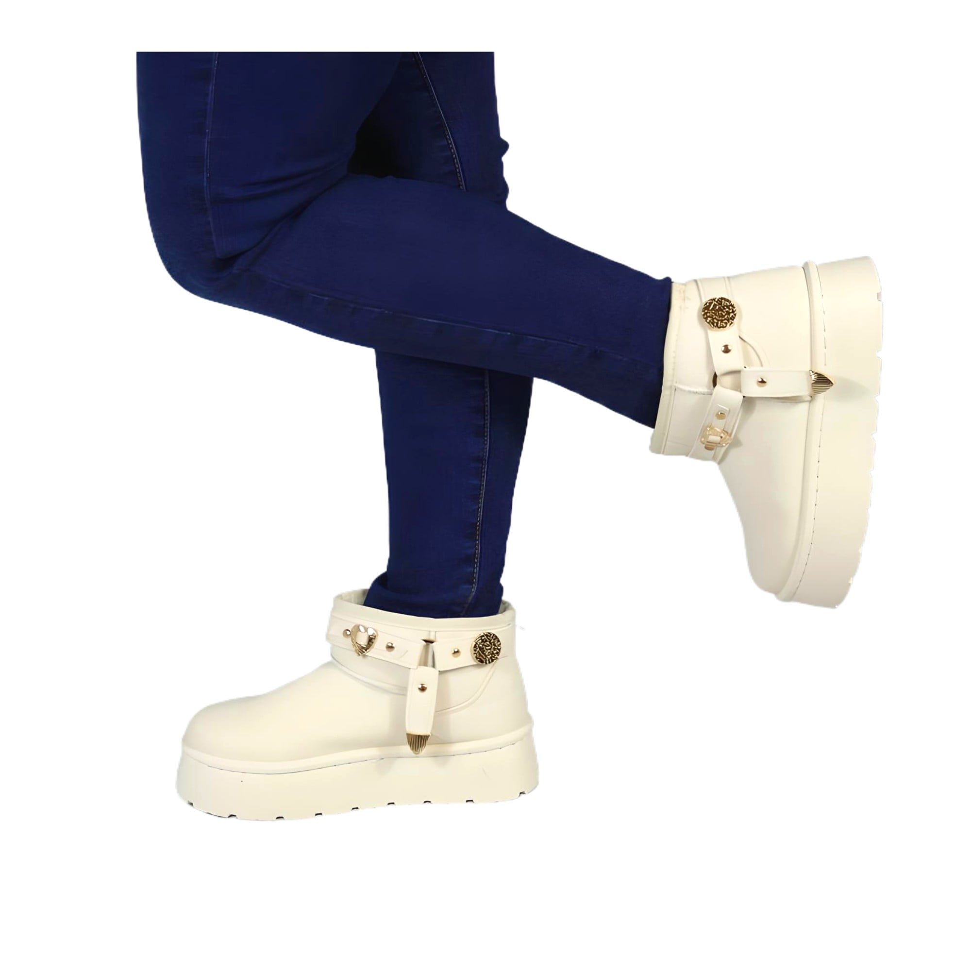 BOTIN DE MUJER 17 YASSNE BEIGE - 4