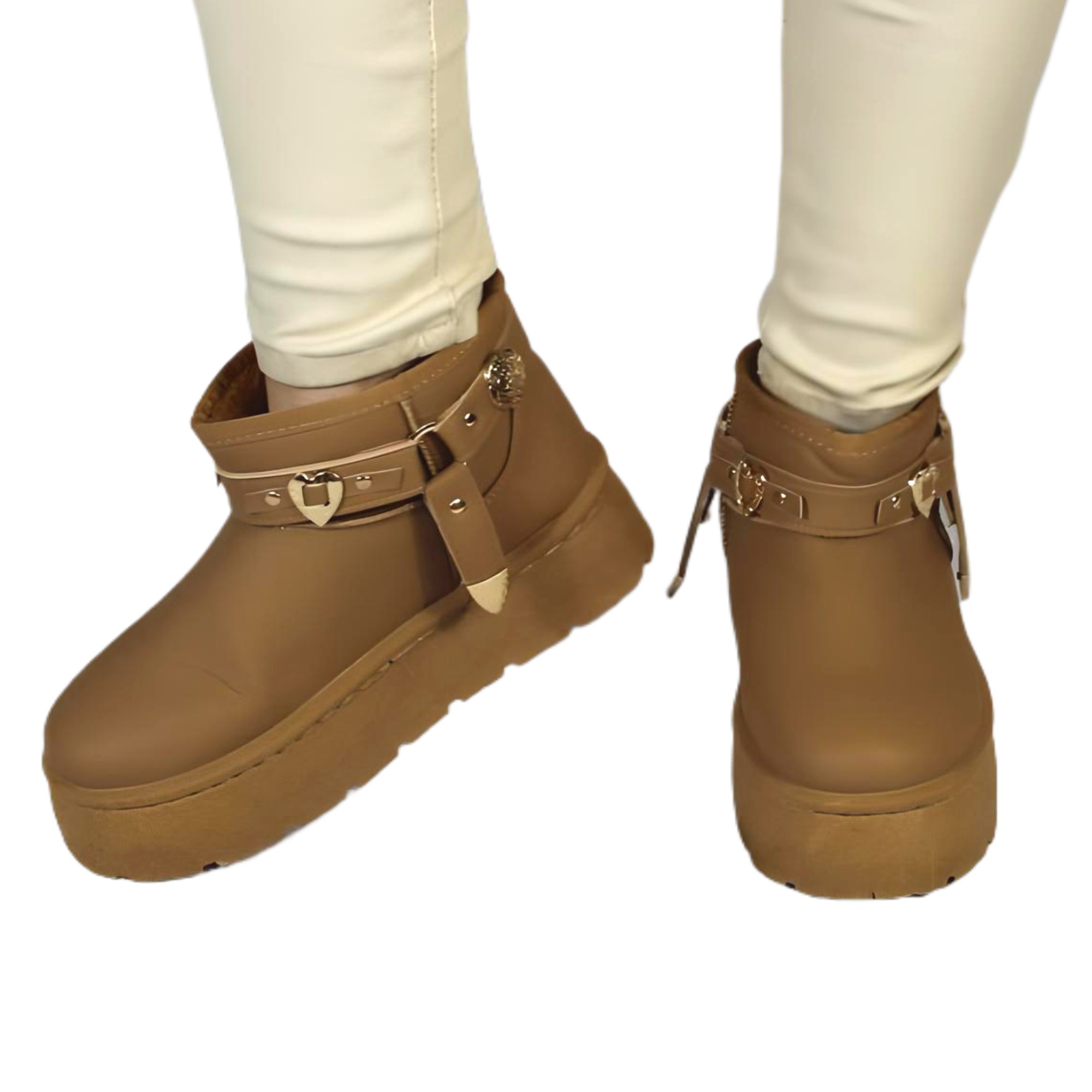BOTIN DE MUJER 17 YASSNE CAFE - 2