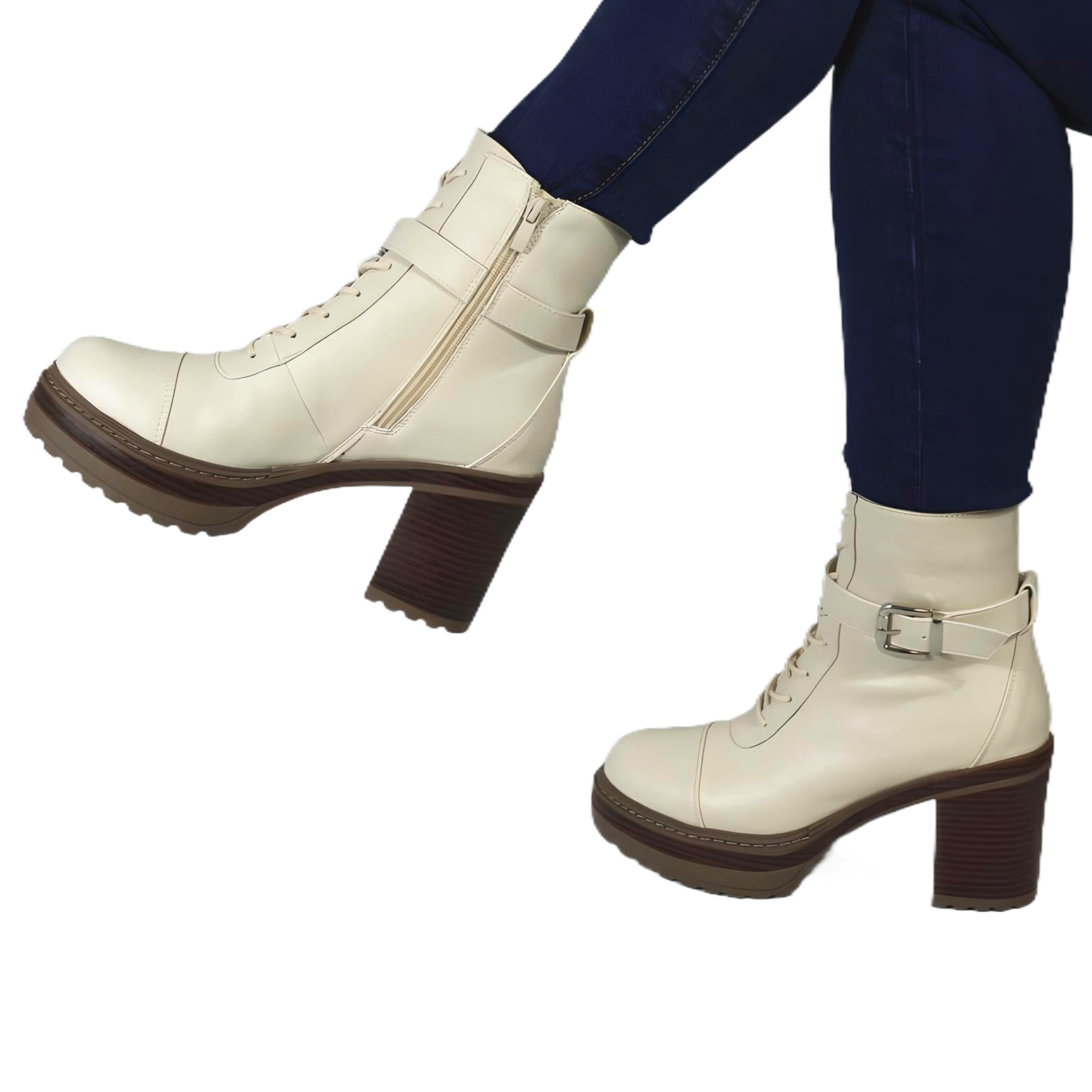 BOTIN DE MUJER INVIERNO 15 YASSNE BEIGE - 3