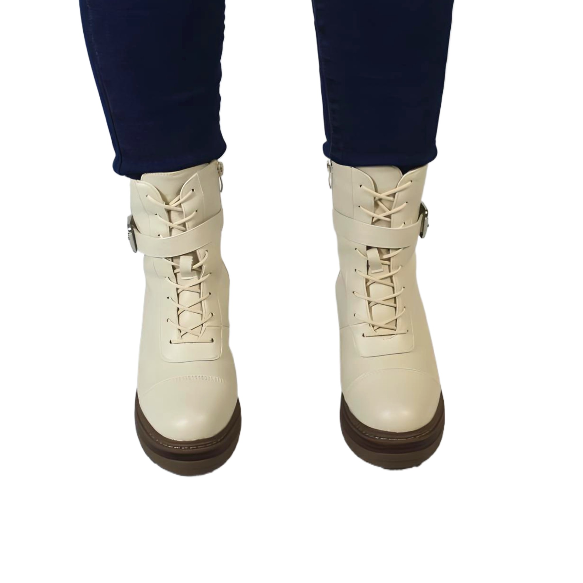 BOTIN DE MUJER INVIERNO 15 YASSNE BEIGE - 4