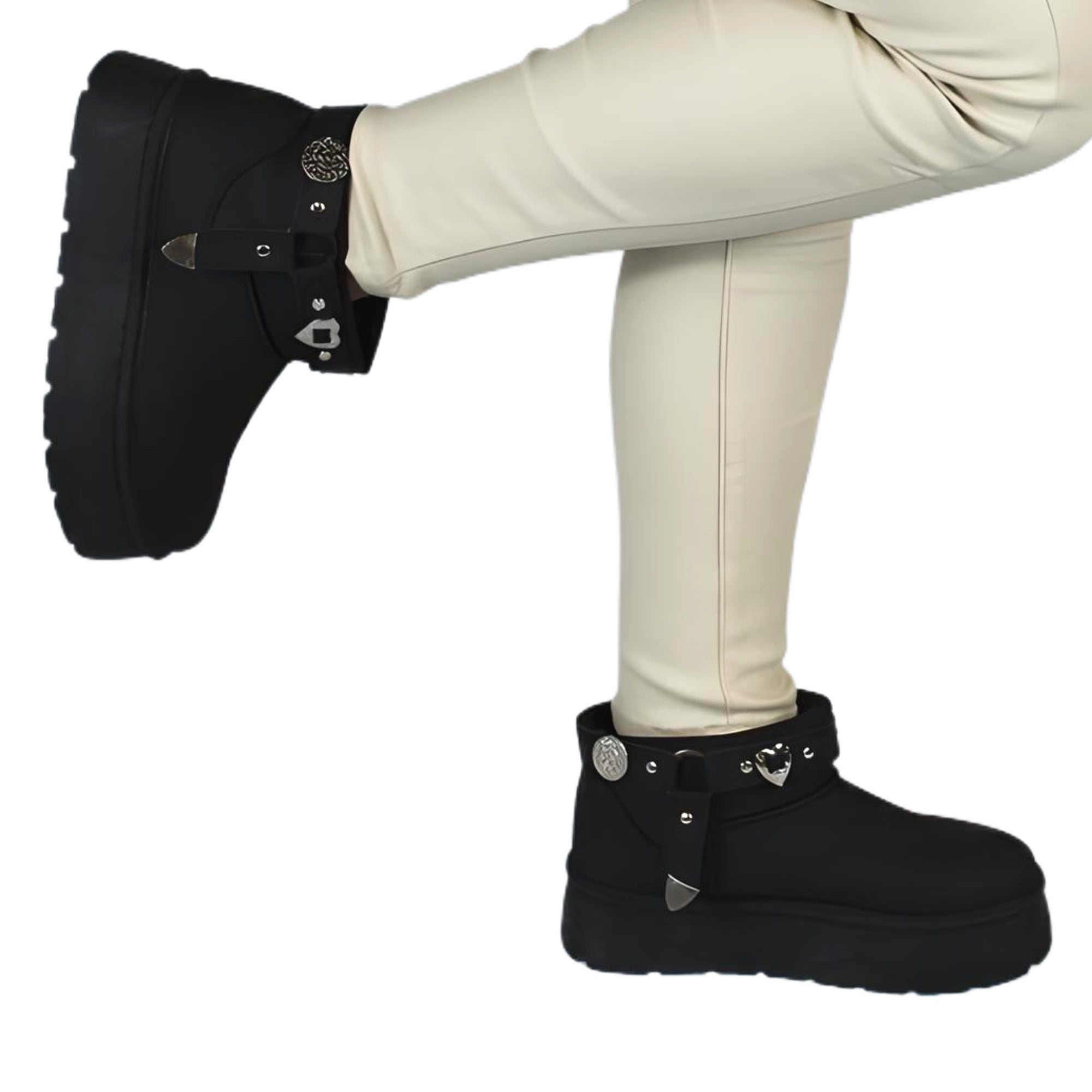 BOTIN DE MUJER 17 YASSNE NEGRO - 3